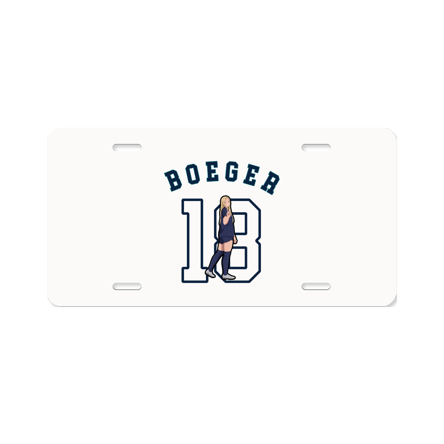 License Plate — Shirsey Arch in Classic