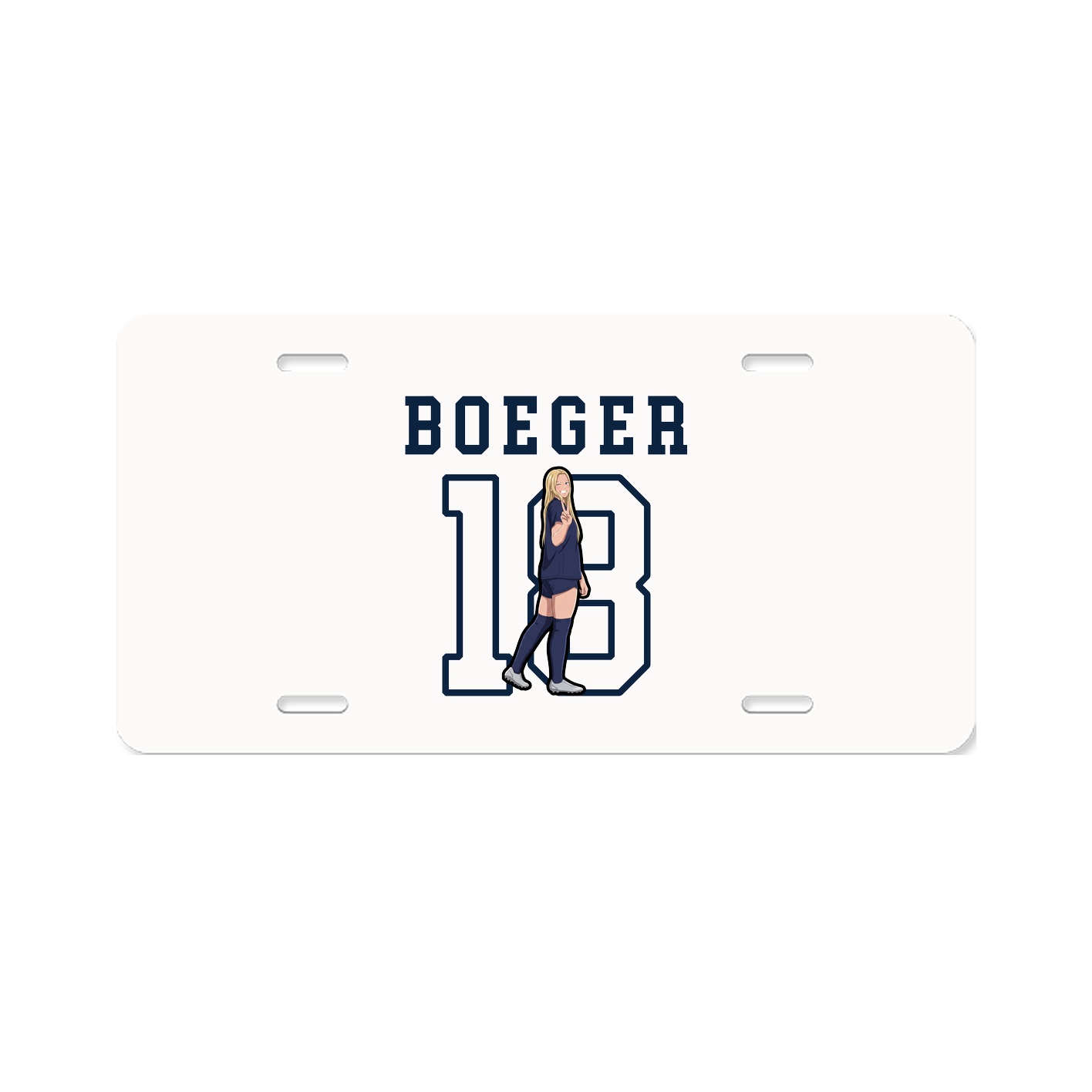 License Plate — Shirsey in Classic