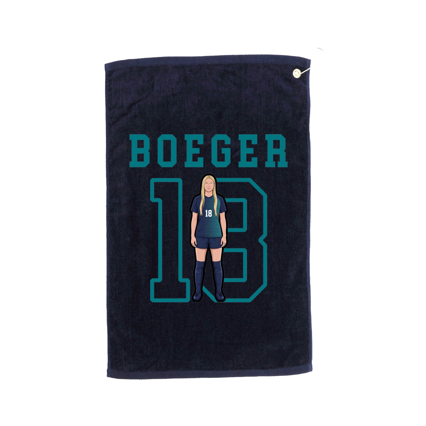 Golf Towel — Shirsey in Navy