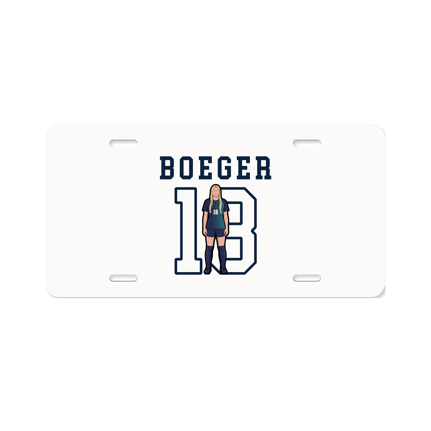 License Plate — Shirsey in Classic
