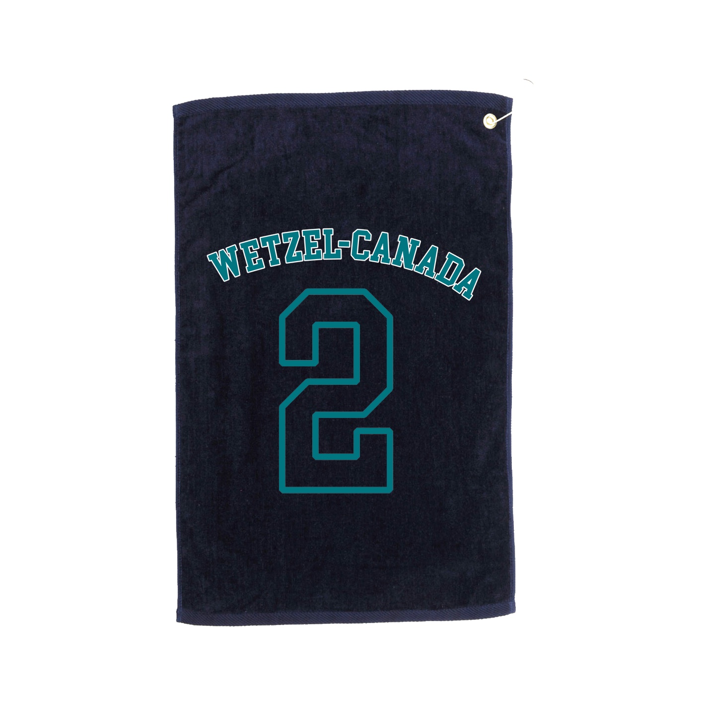 Golf Towel — Shirsey Arch in Navy