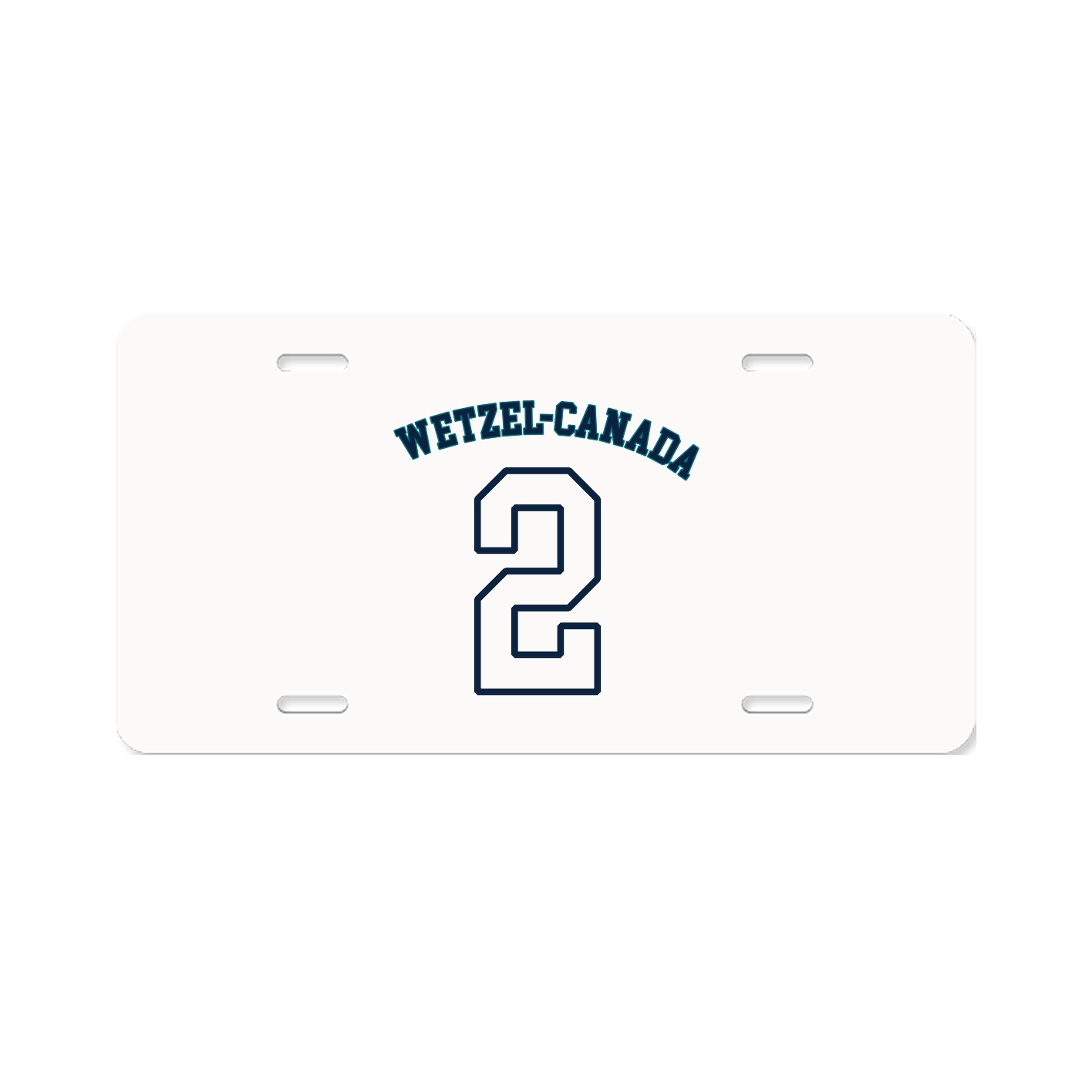 License Plate — Shirsey Arch in Classic