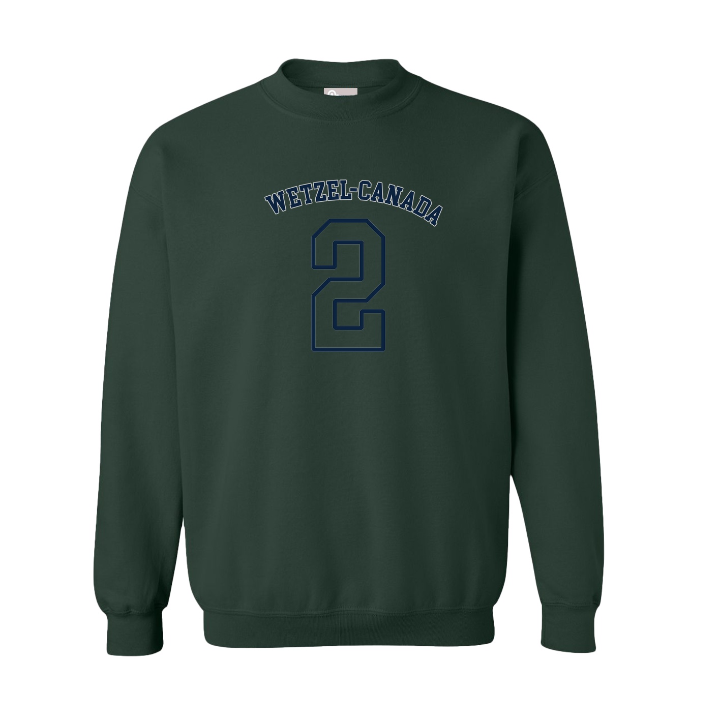 Fleece Crew — Shirsey Arch in Green