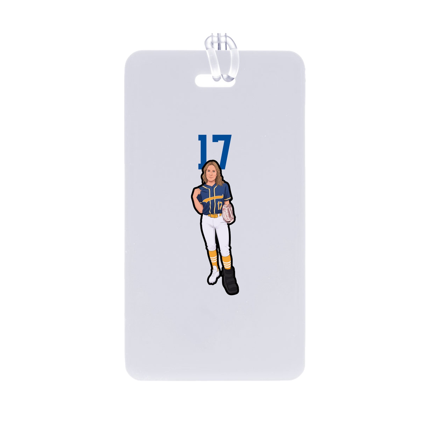 Bag Tag — Number Top in Classic