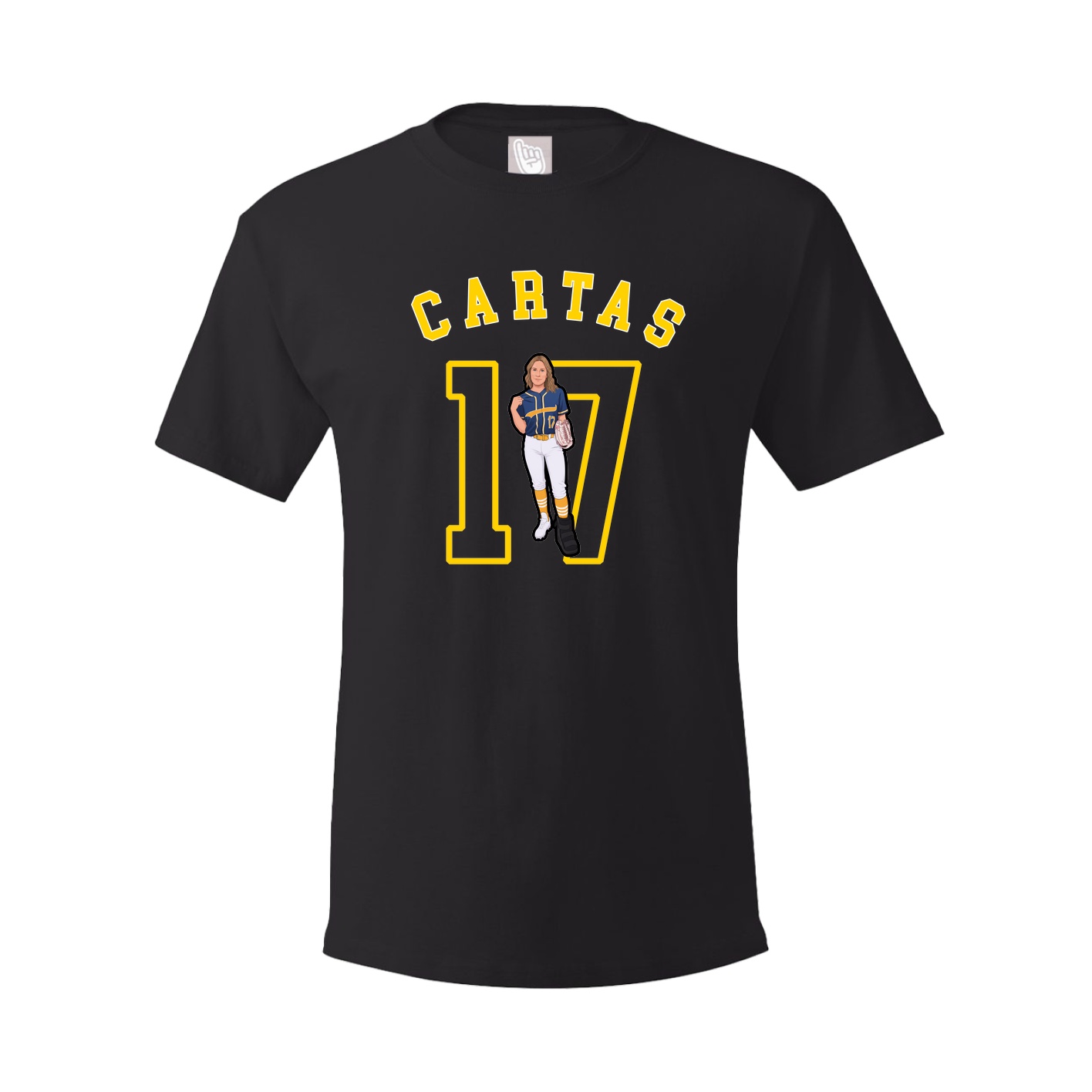 Tee — Shirsey Arch in Black