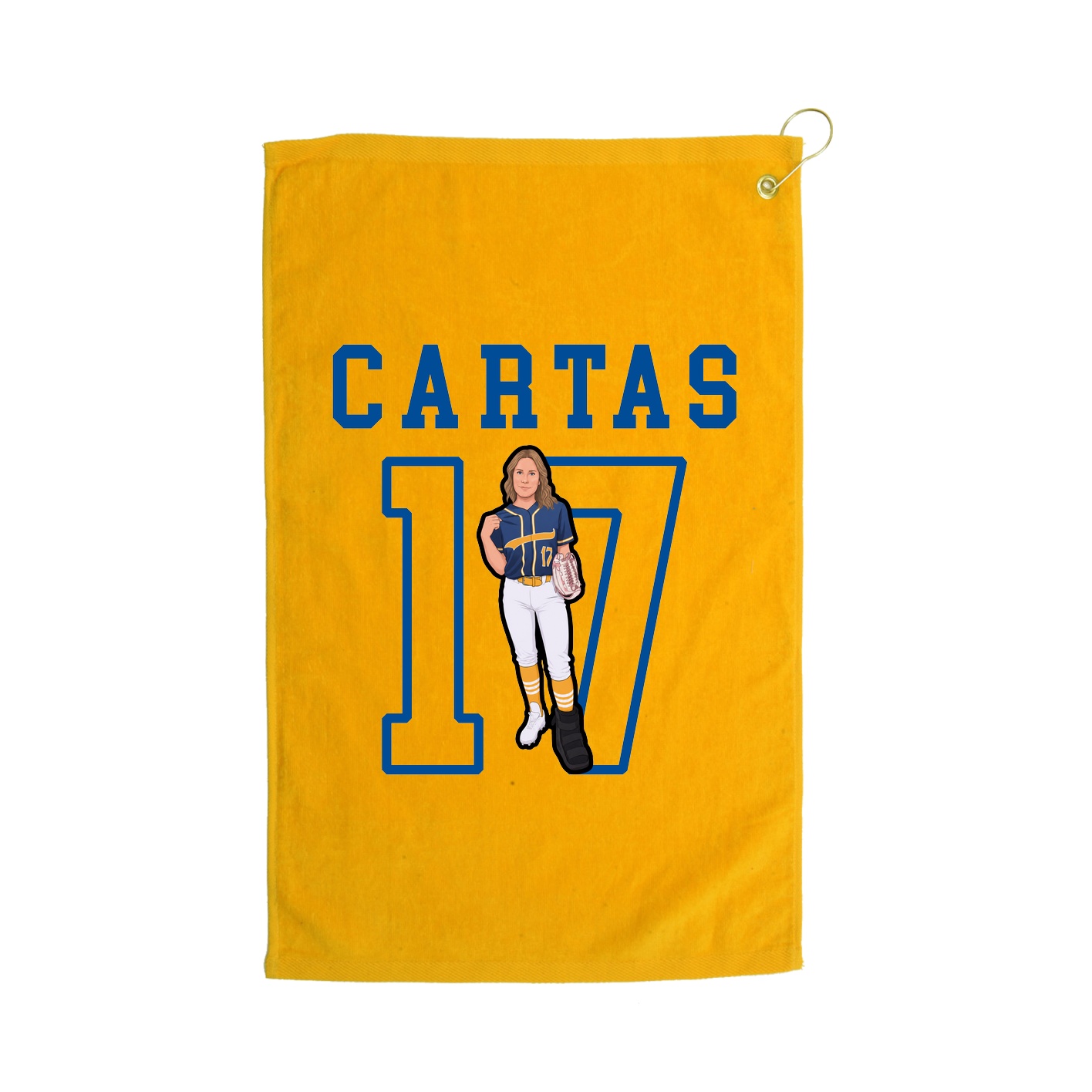 Golf Towel — Shirsey in Gold