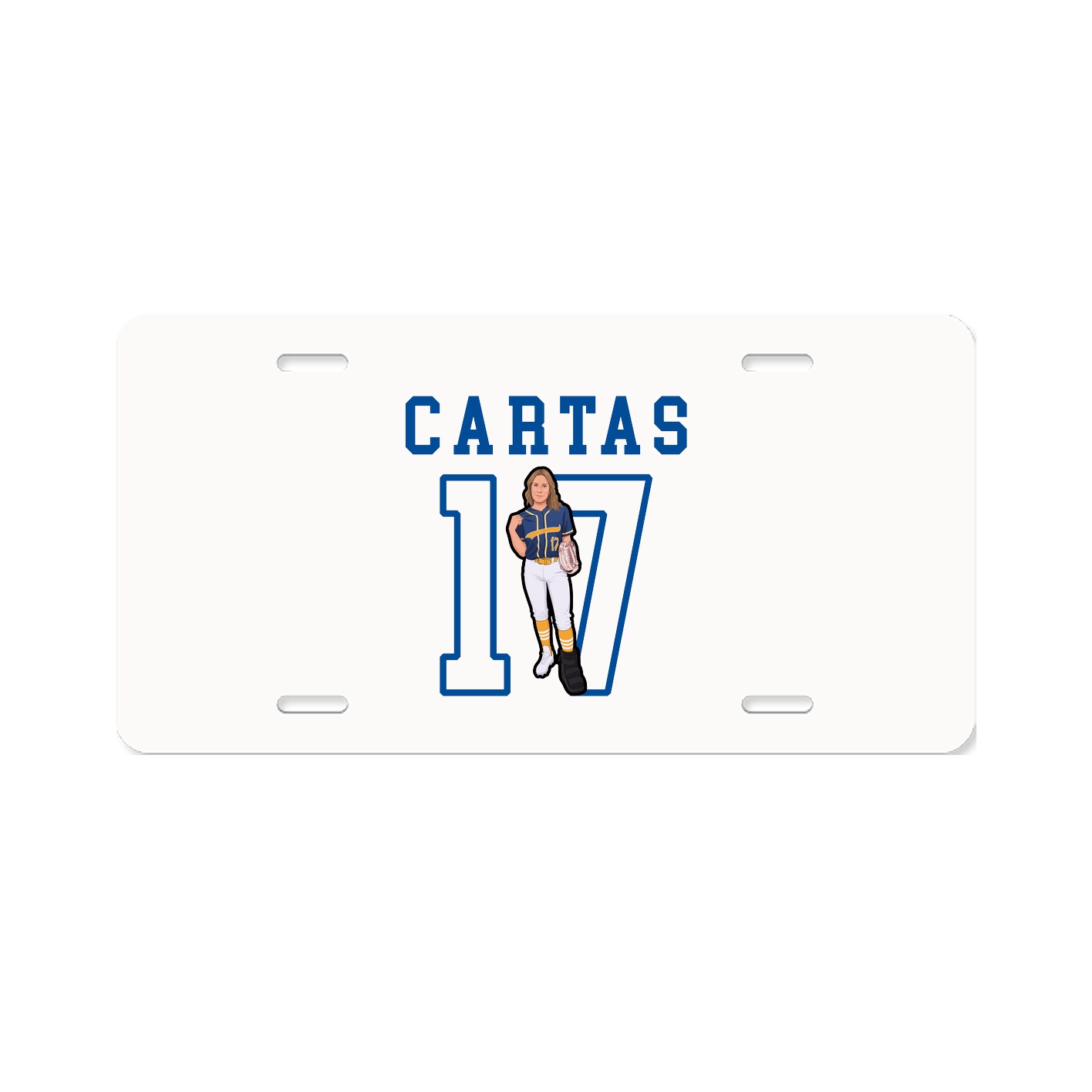 License Plate — Shirsey in Classic