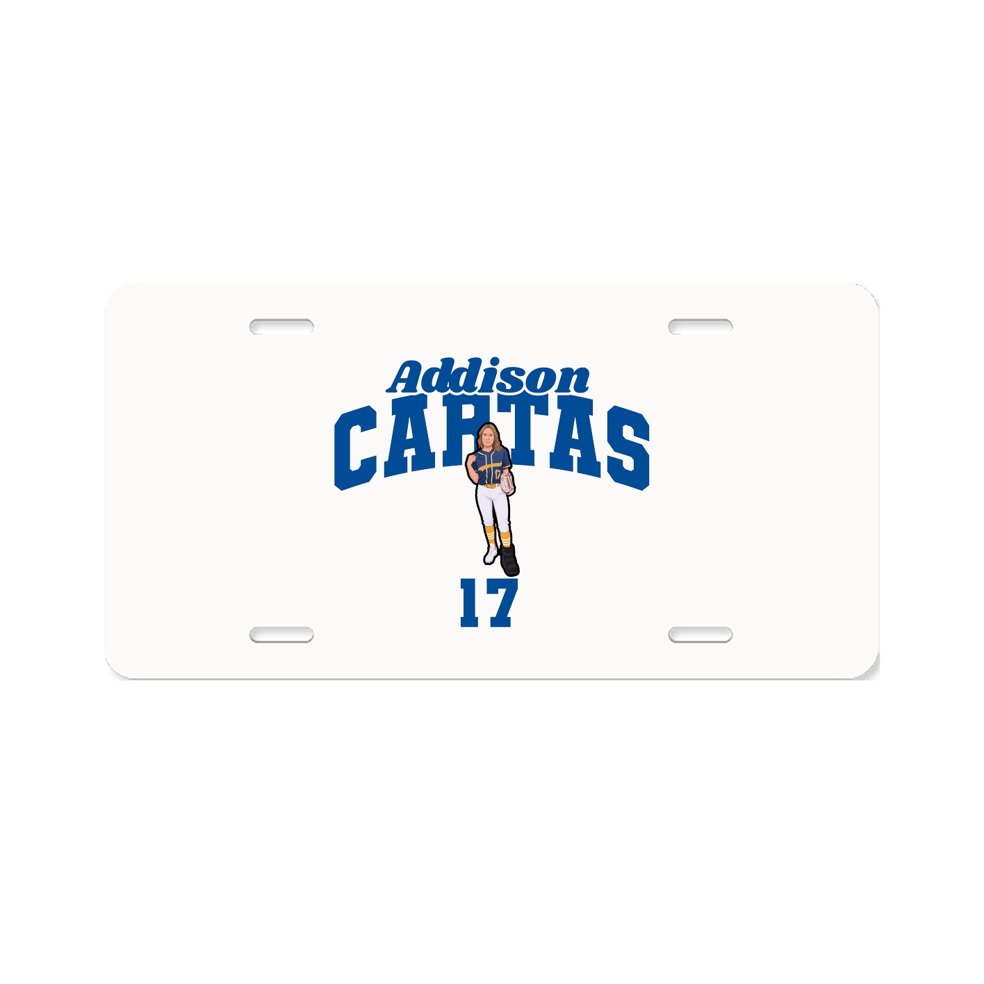 License Plate — Signature Arch in Classic