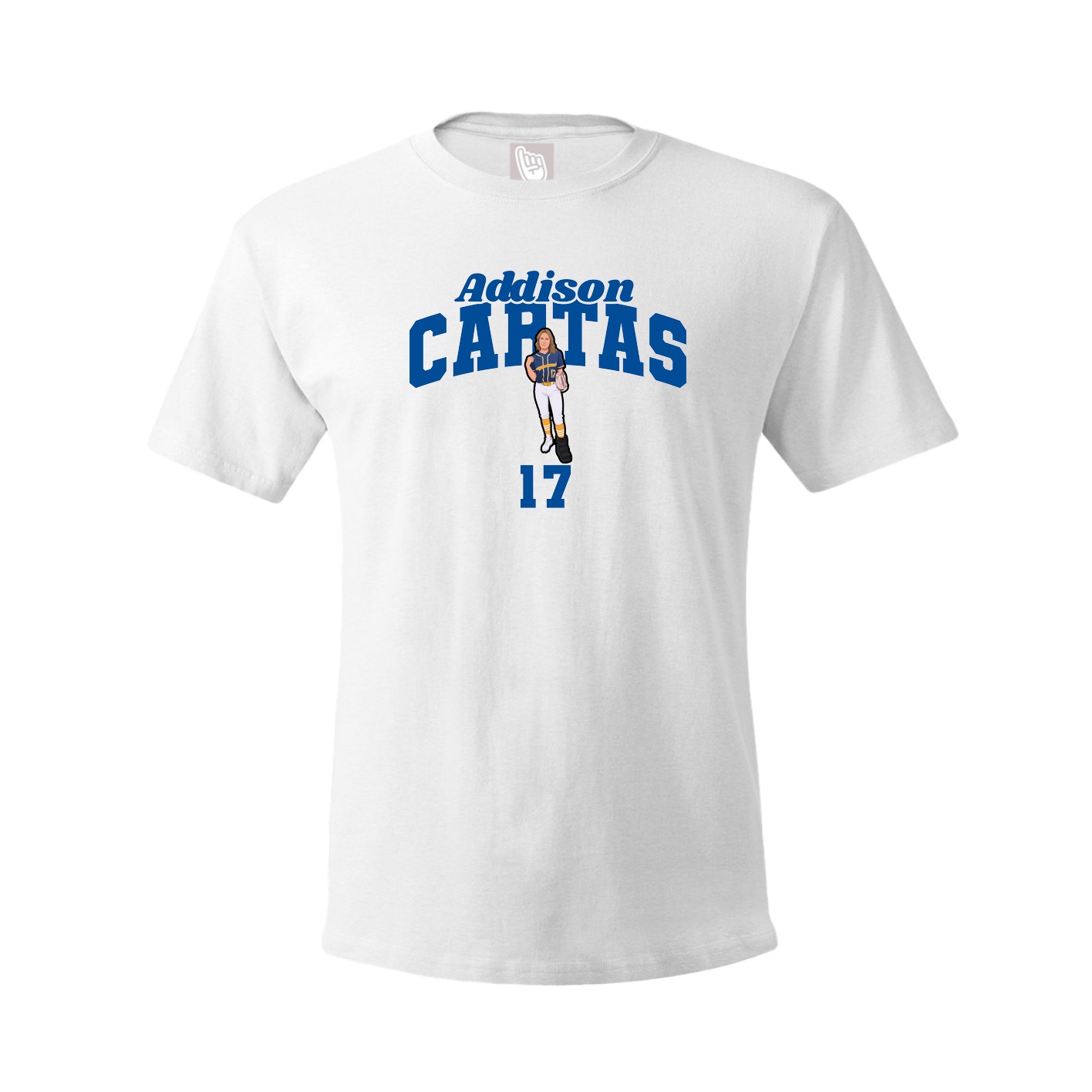Tee — Signature Arch in White