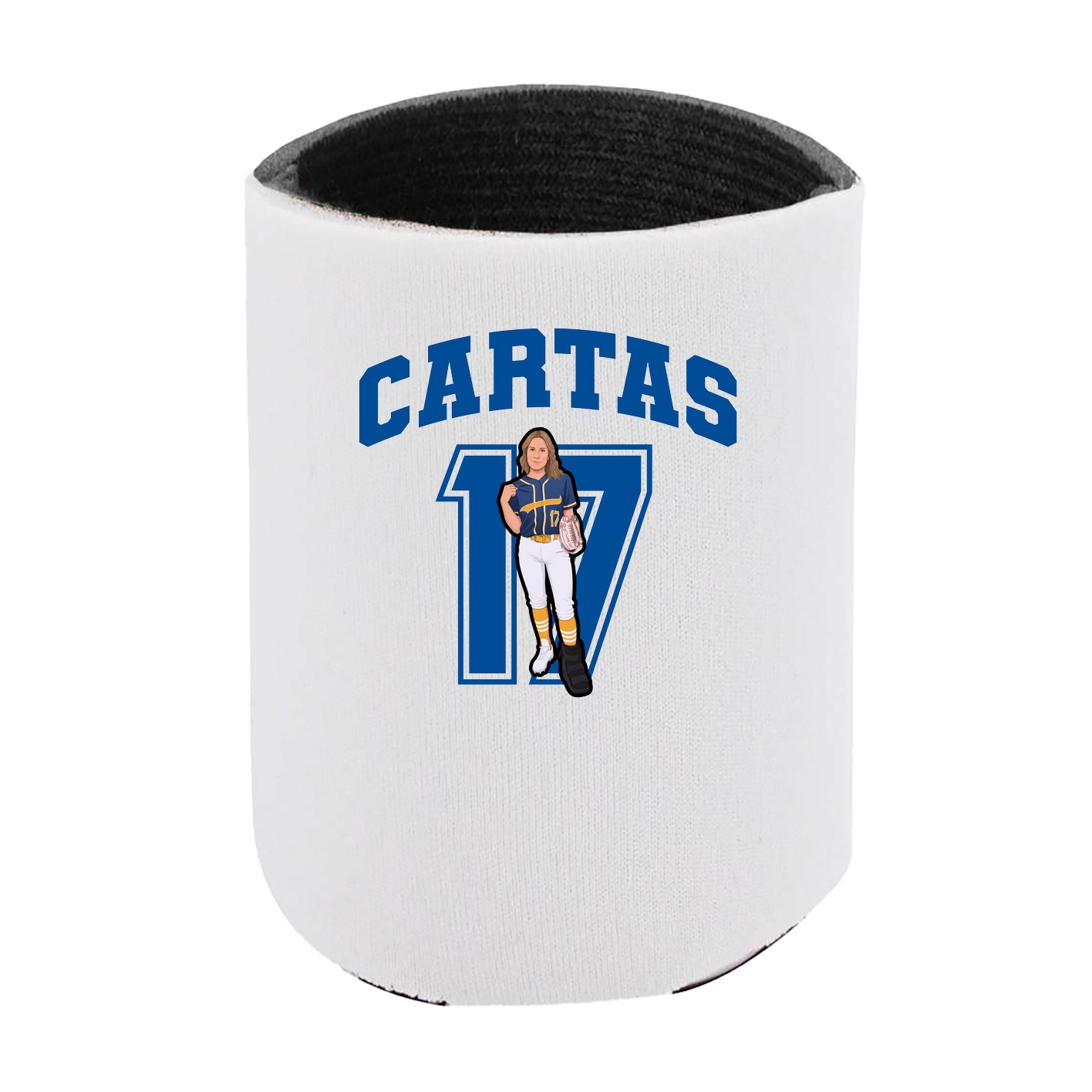 Can Holder — Number in White