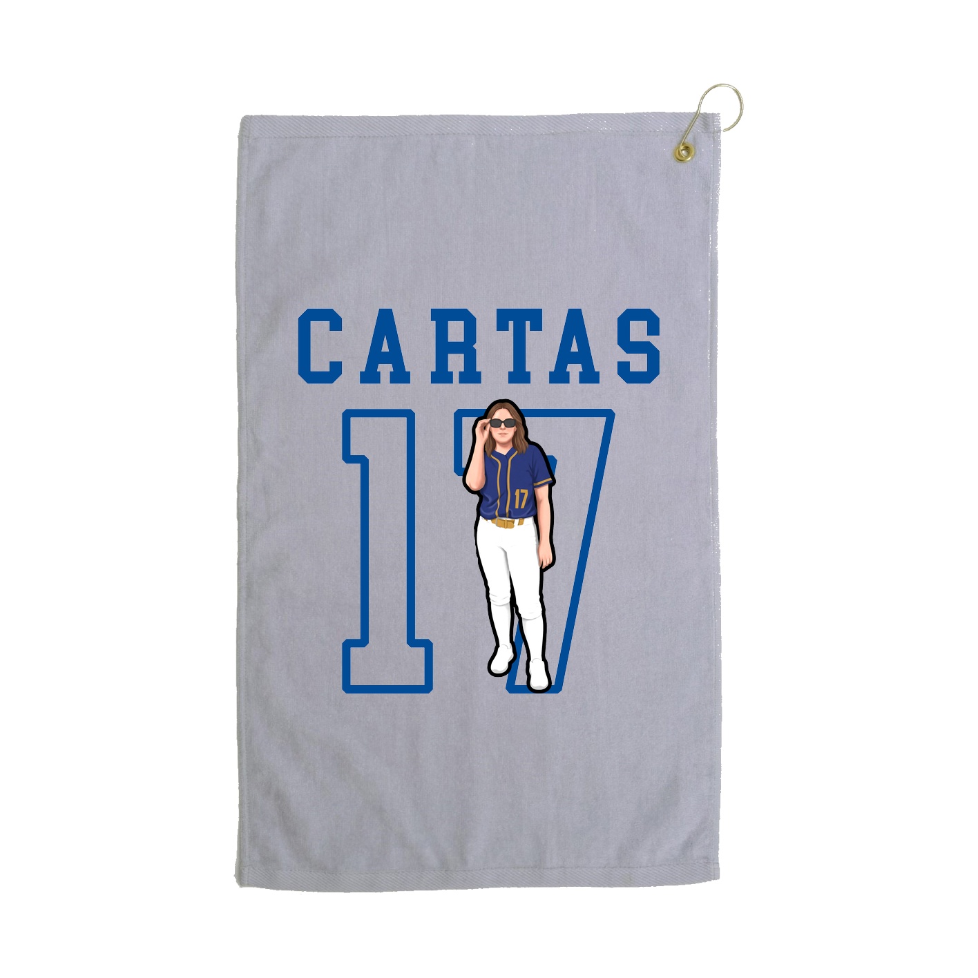 Golf Towel — Shirsey in Grey