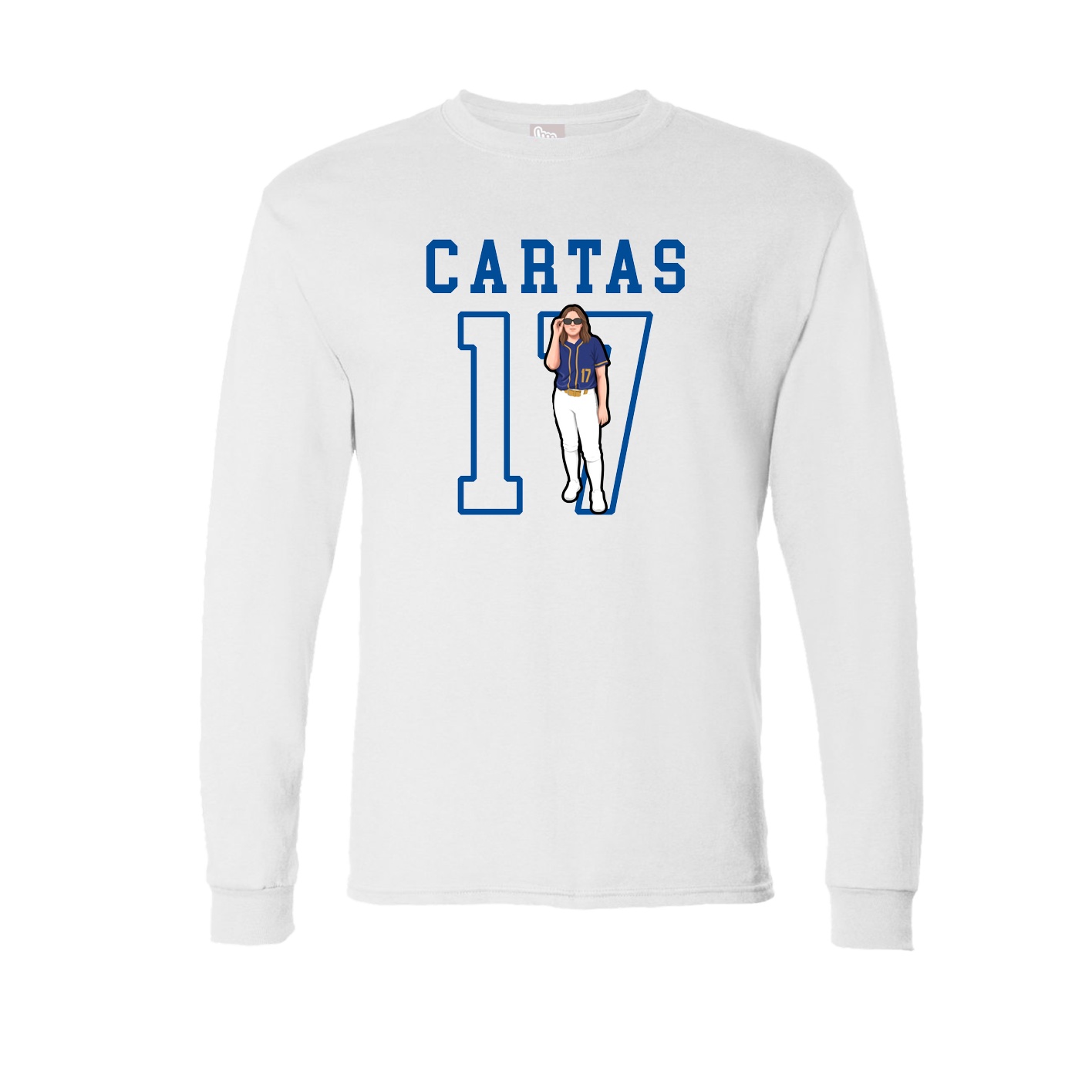 Long Sleeve Tee — Shirsey in White