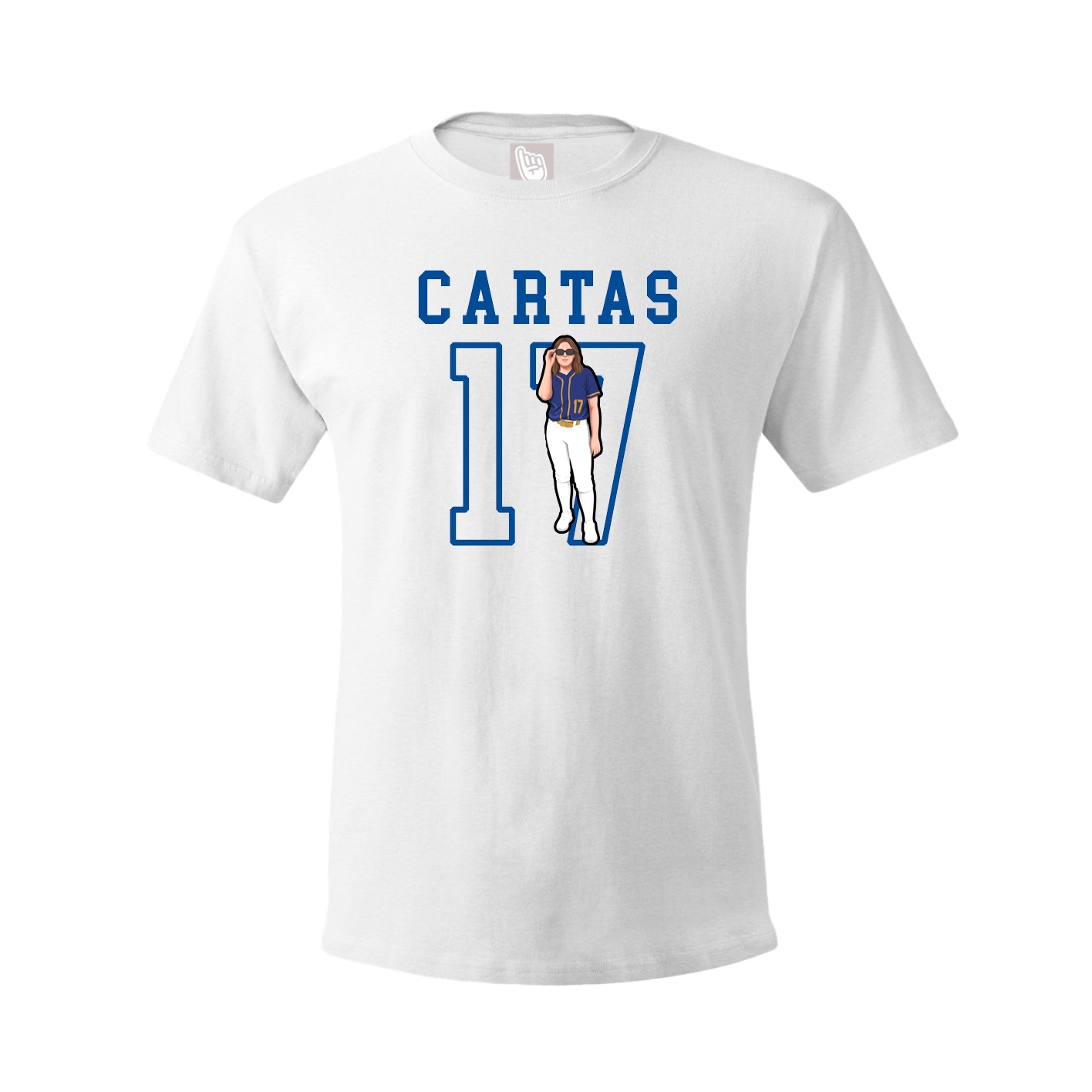 Youth Tee — Shirsey in White
