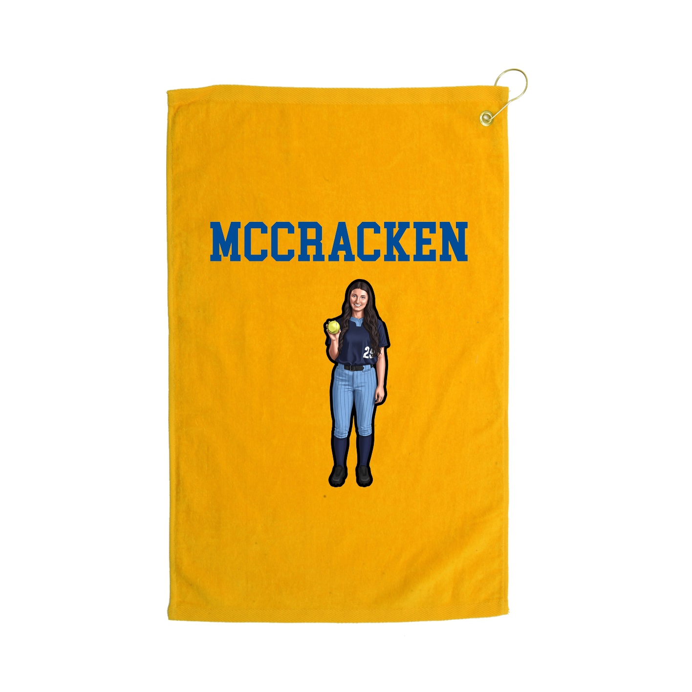 Golf Towel — Shirsey in Gold