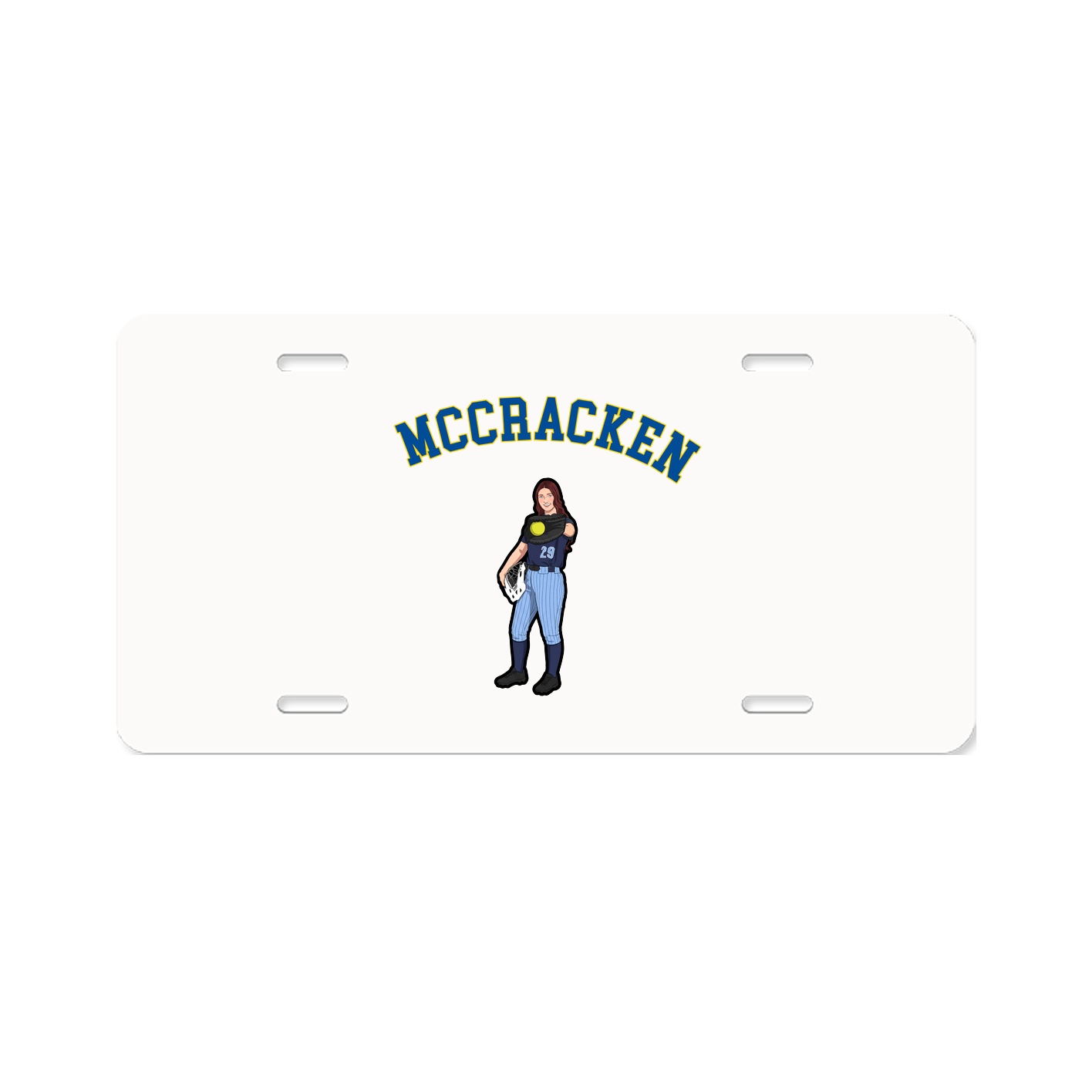 License Plate — Shirsey Arch in Classic