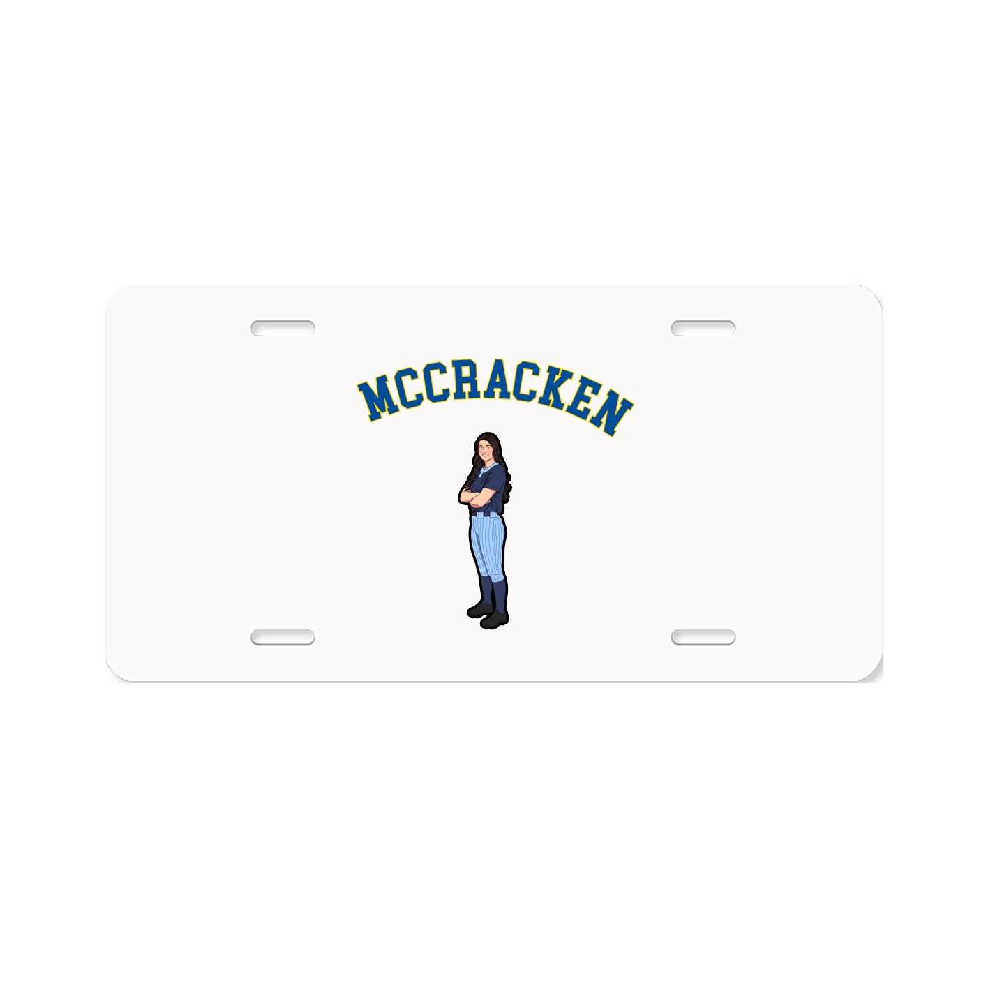 License Plate — Shirsey Arch in Classic