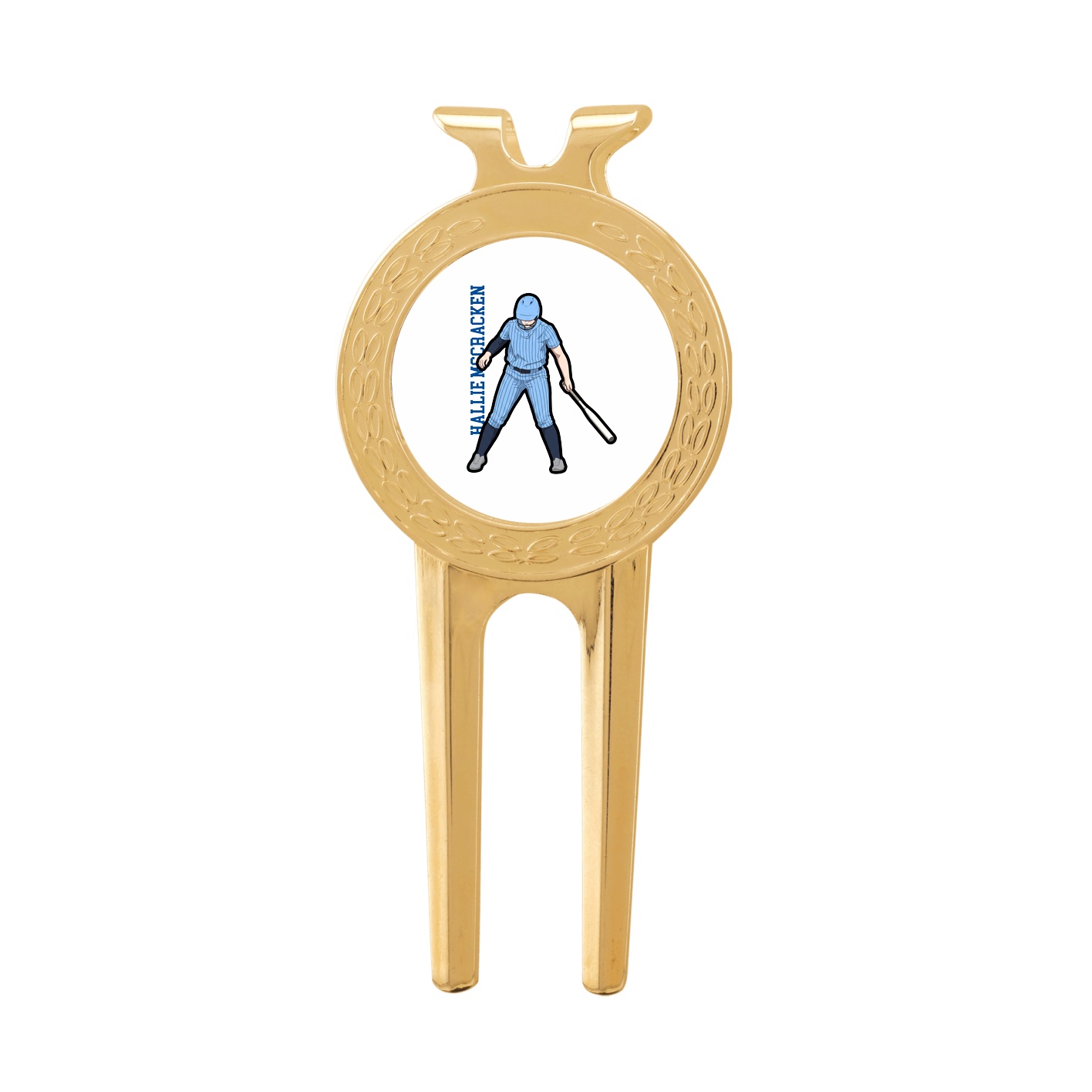 Divot Tool with Ball Marker — Name Vertical in Classic