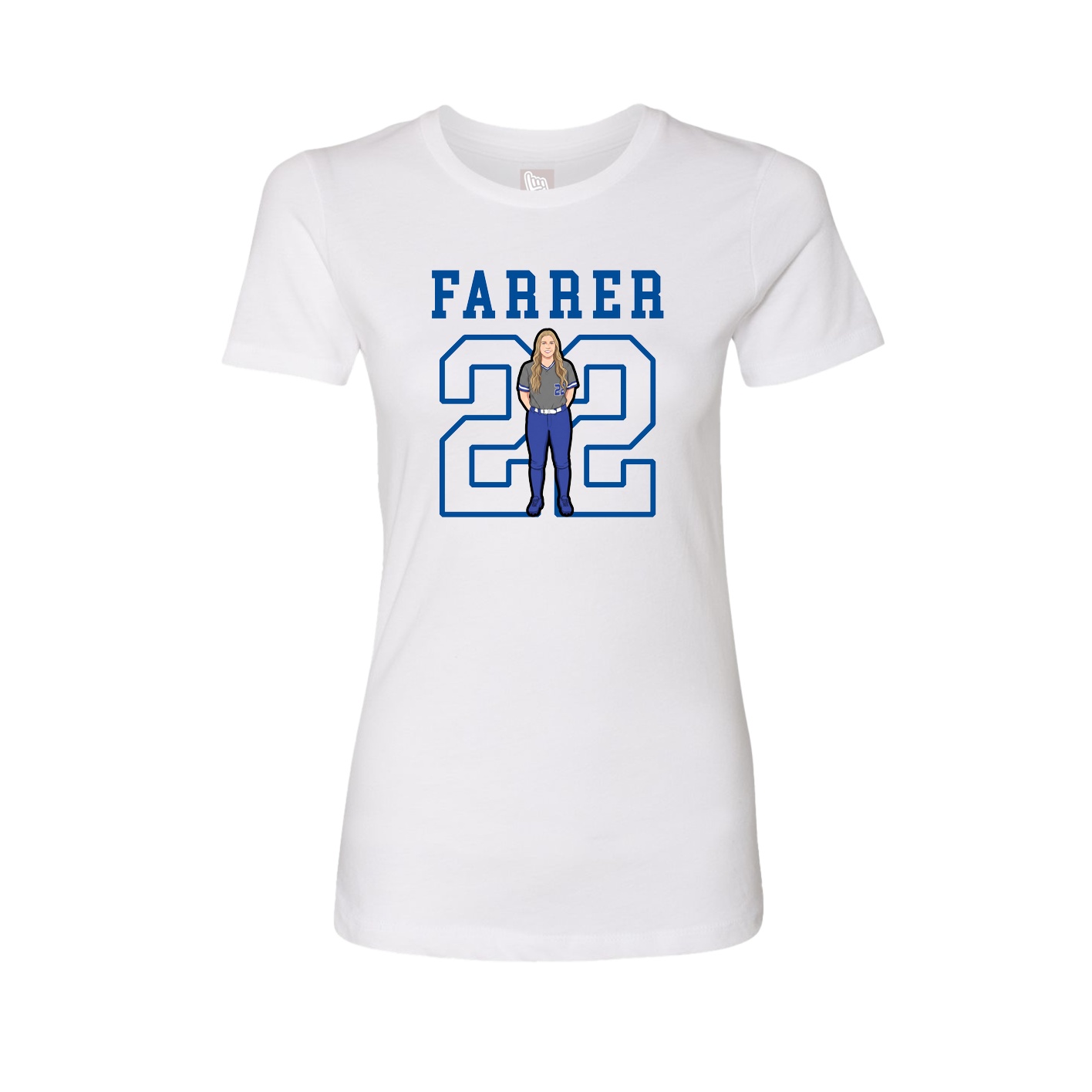 Fitted Women's Tee — Shirsey in White