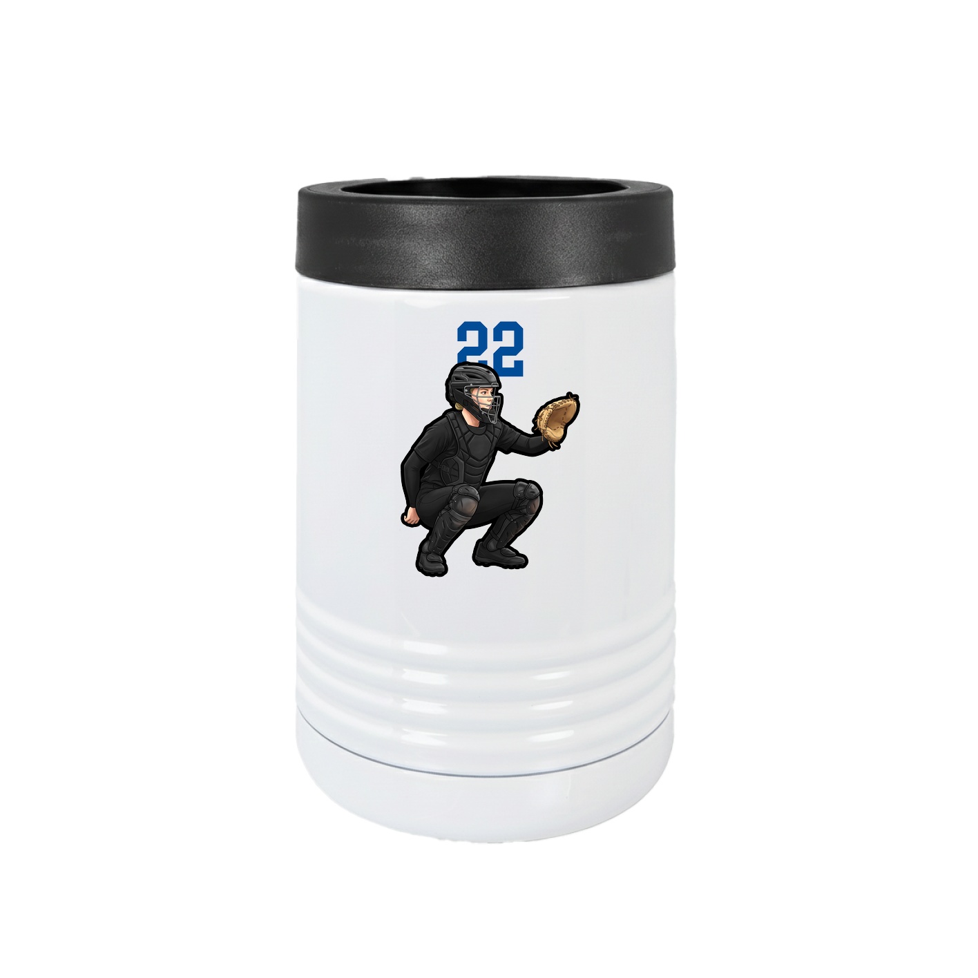 Beverage Holder — Number Top in White