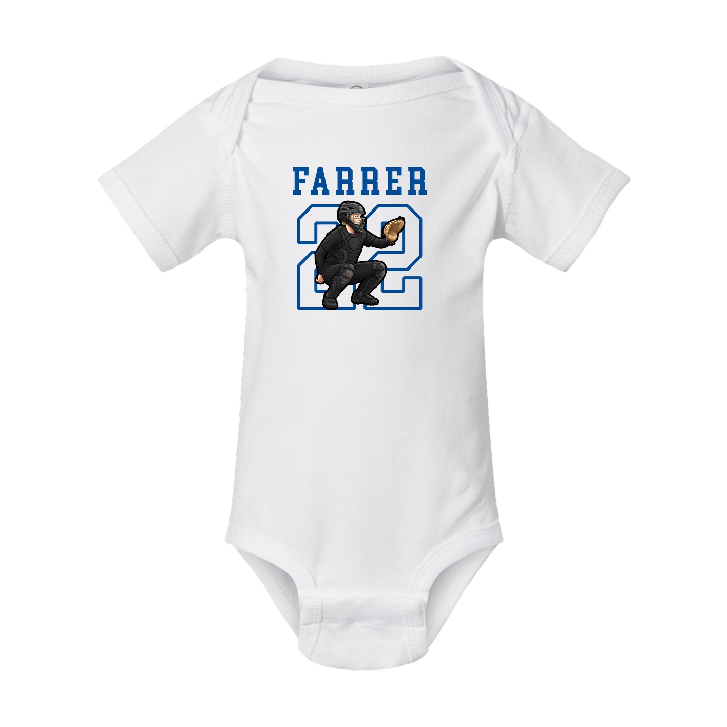 Baby Onesie — Shirsey in White