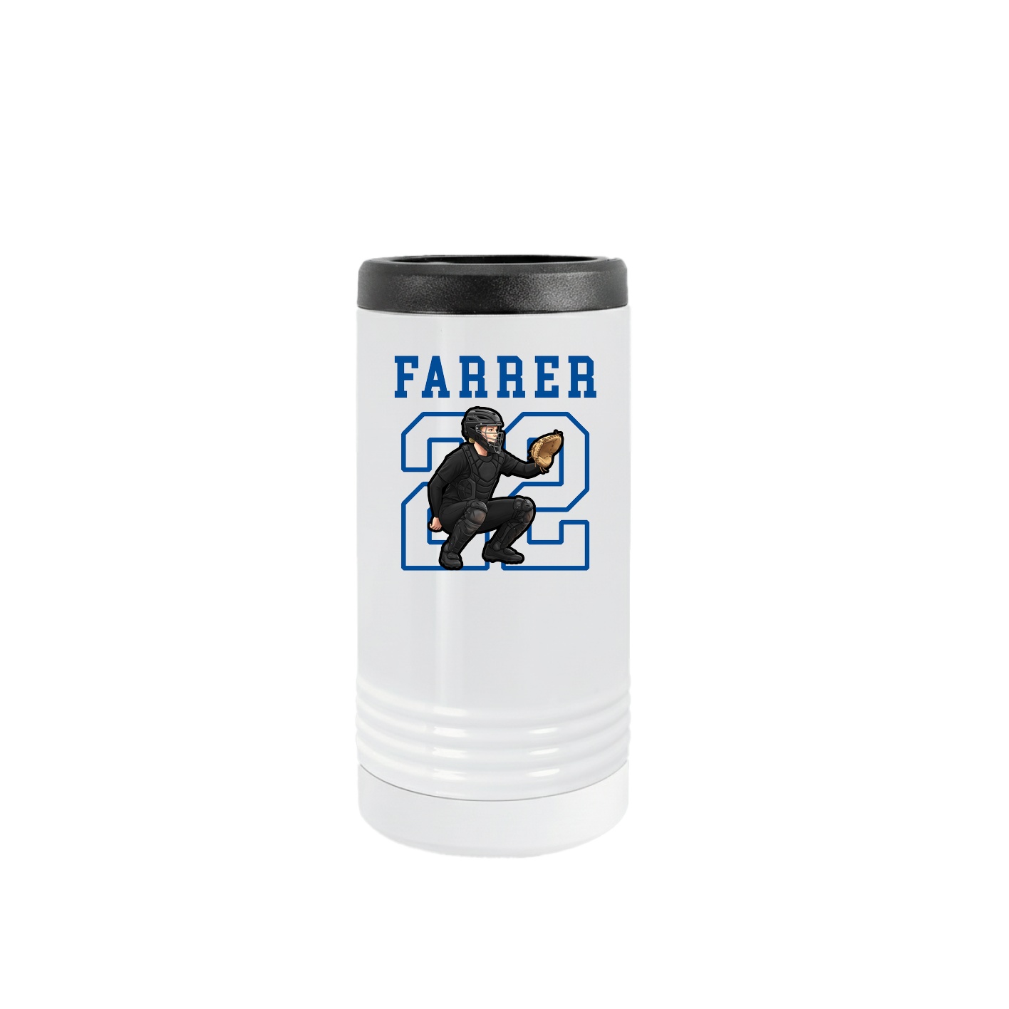 Slim Beverage Holder — Shirsey in White