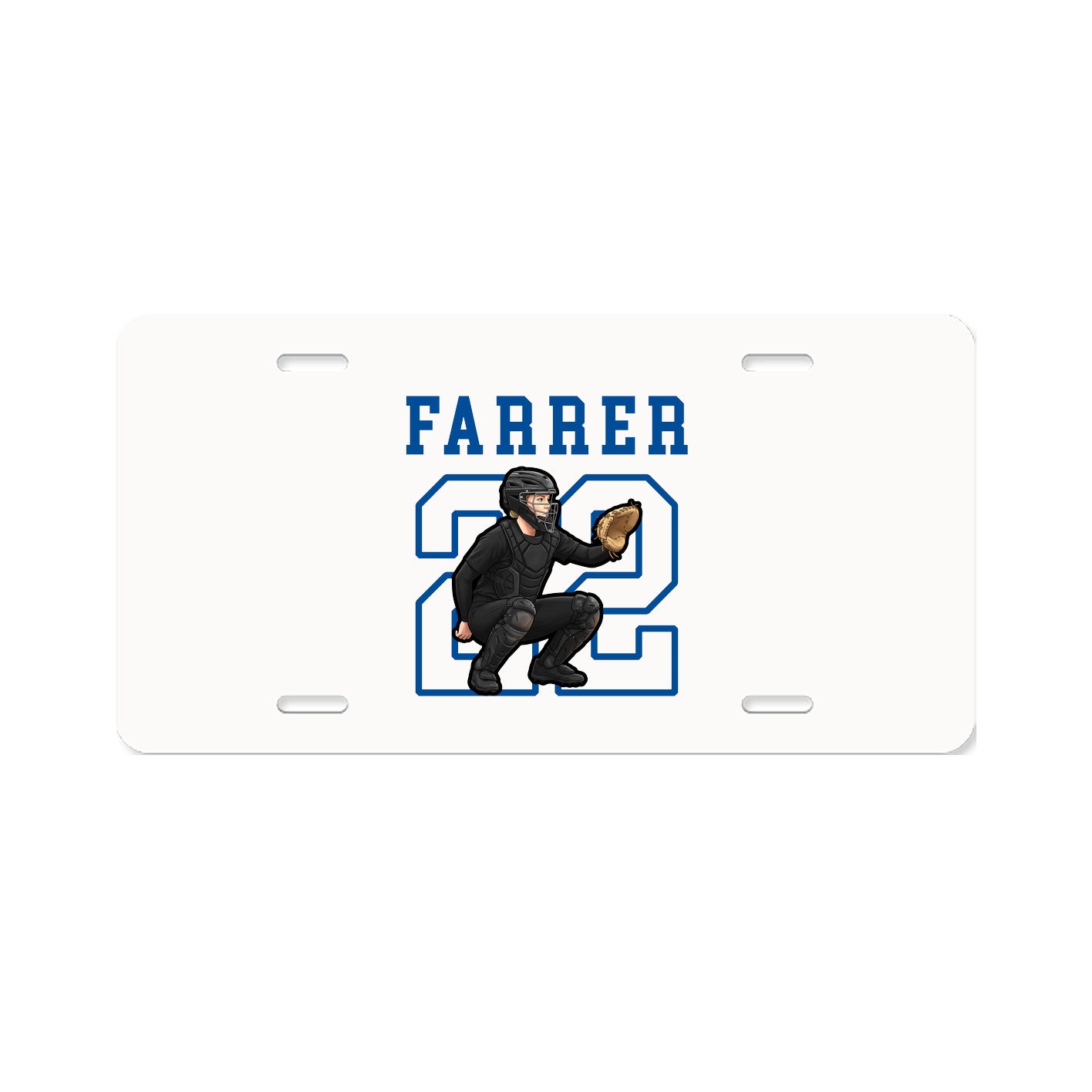 License Plate — Shirsey in Classic