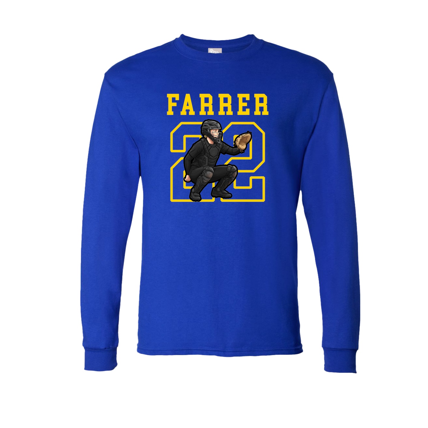 Long Sleeve Tee — Shirsey in Royal