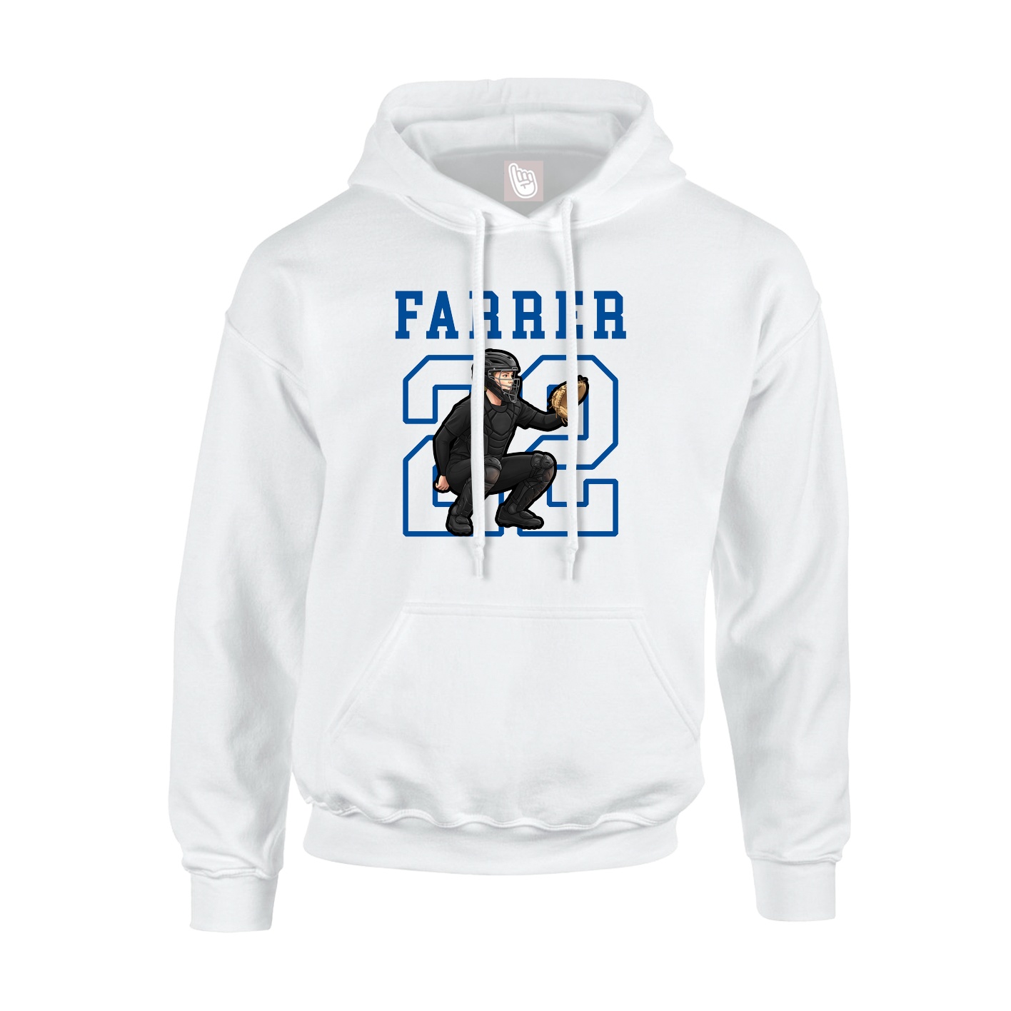 Youth Hoodie — Shirsey in White