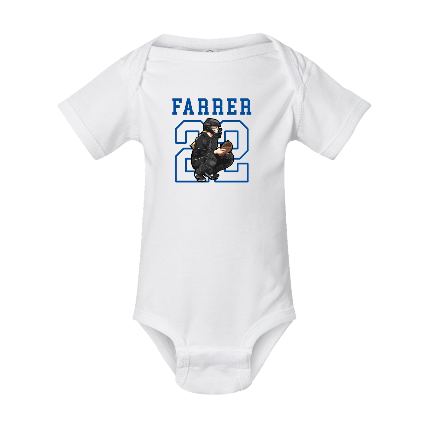 Baby Onesie — Shirsey in White