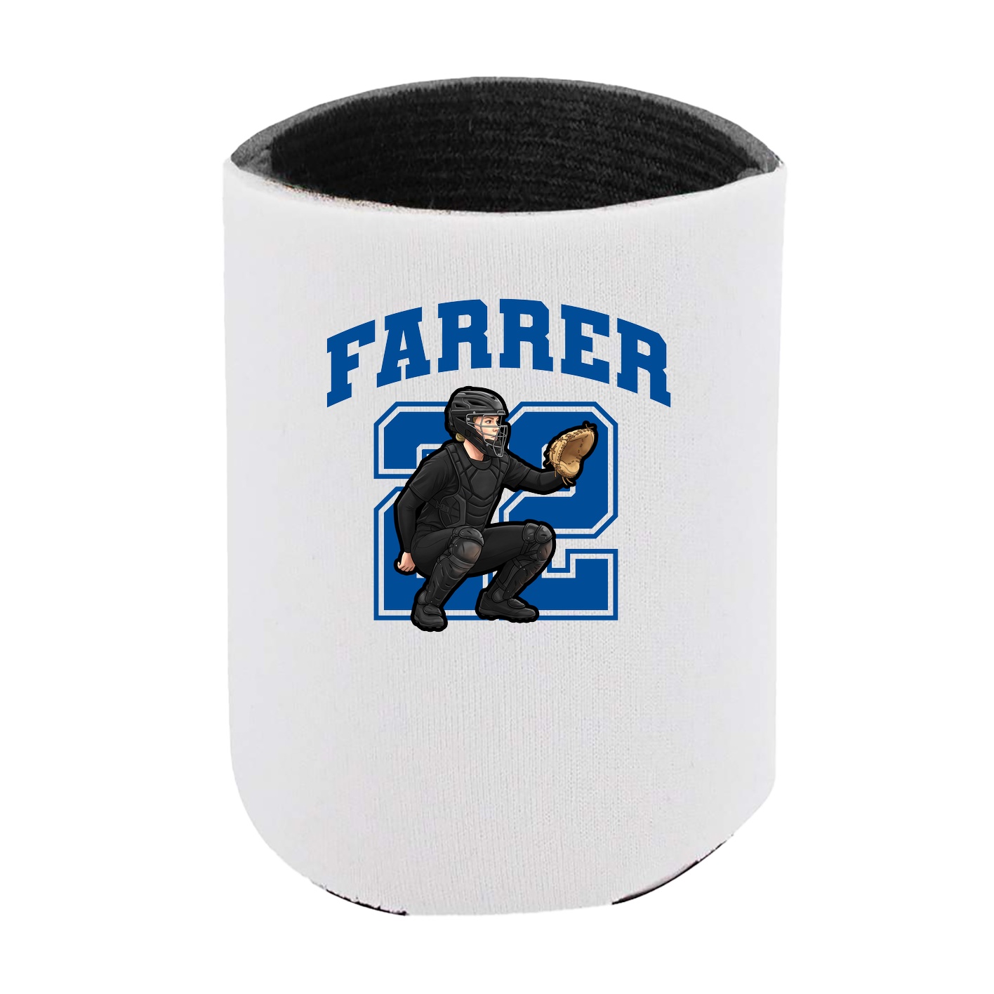 Can Holder — Number in White