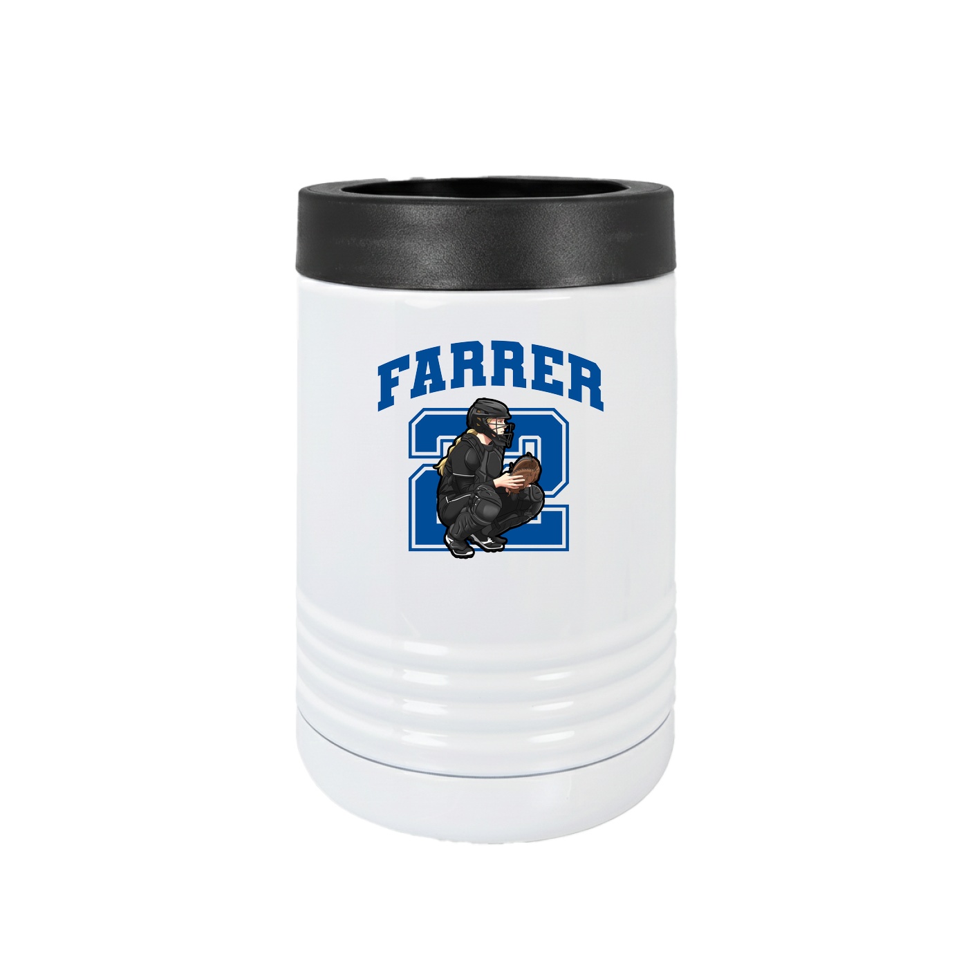 Beverage Holder — Number in White