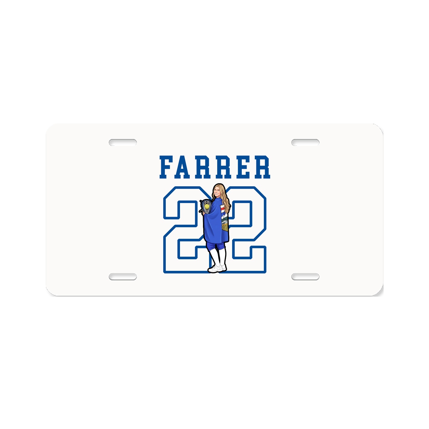 License Plate — Shirsey in Classic