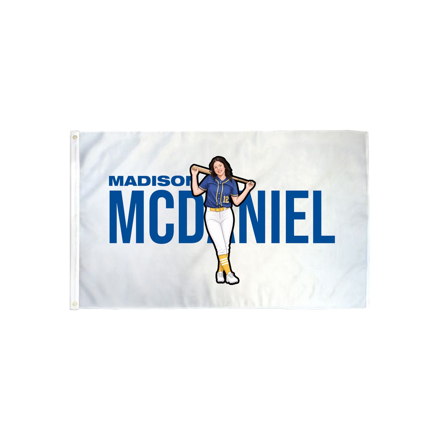 3x5 Flag — Player Name in Classic