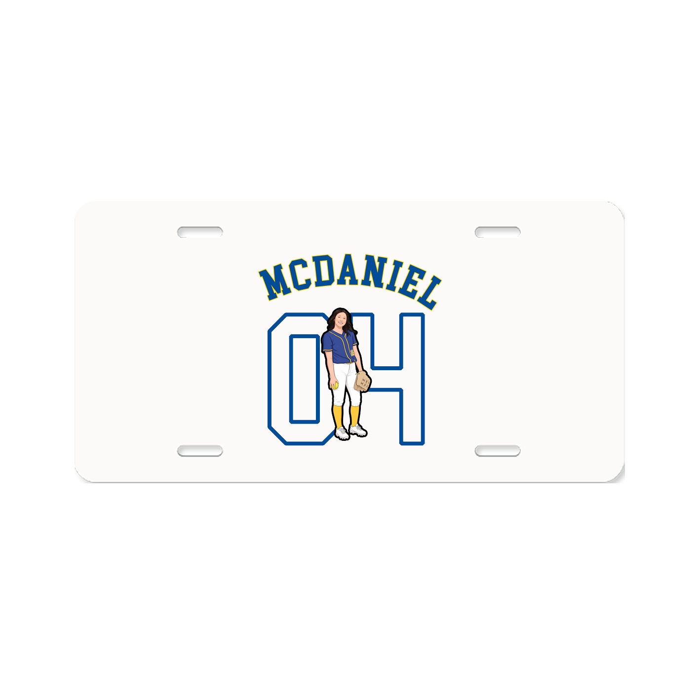 License Plate — Shirsey Arch in Classic