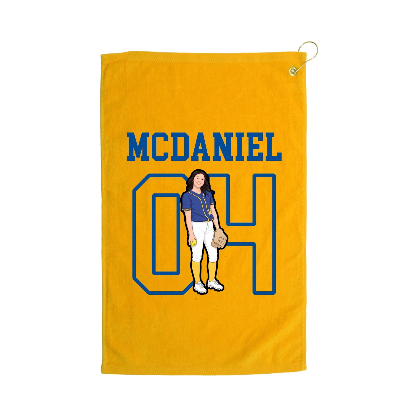 Golf Towel — Shirsey in Gold
