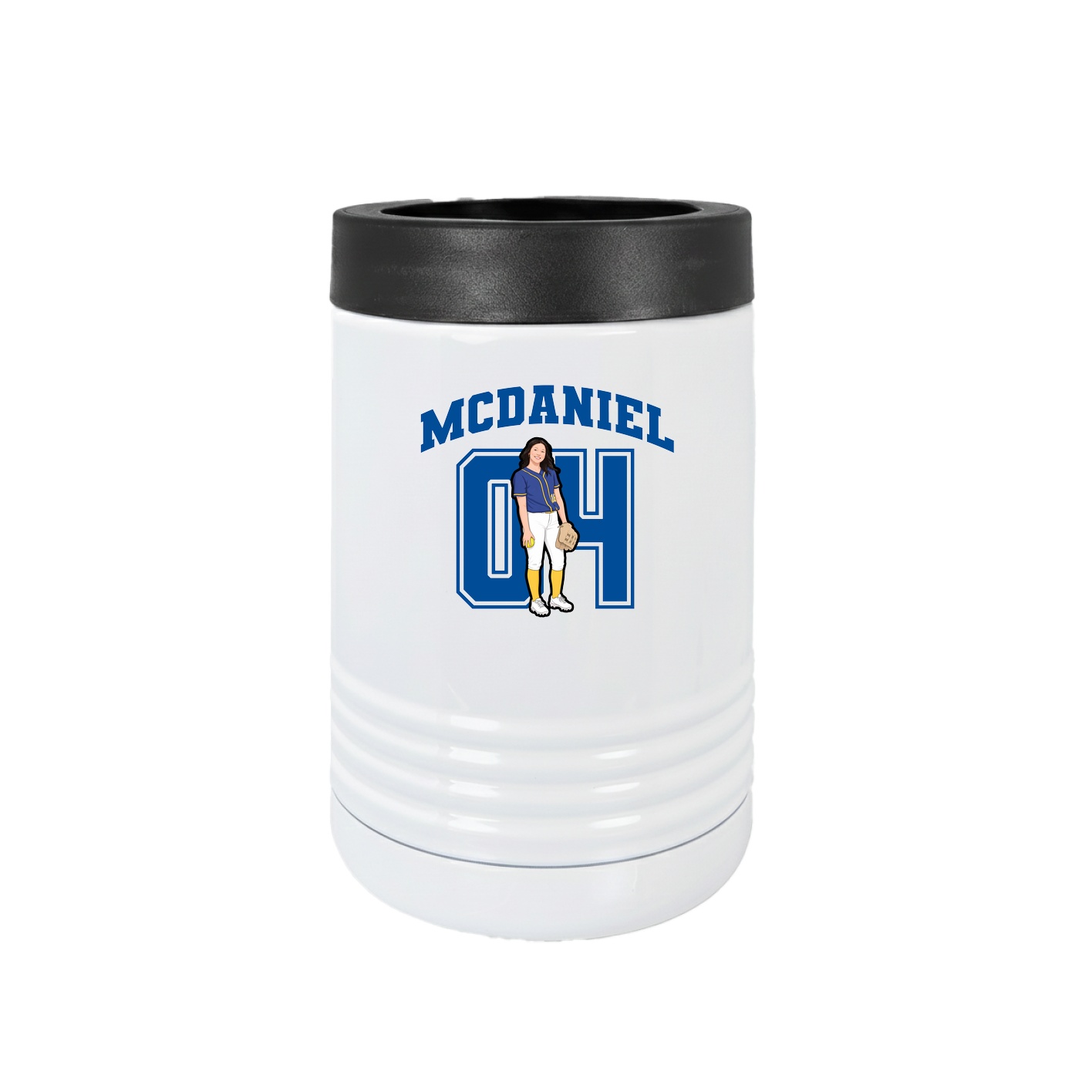 Beverage Holder — Number in White