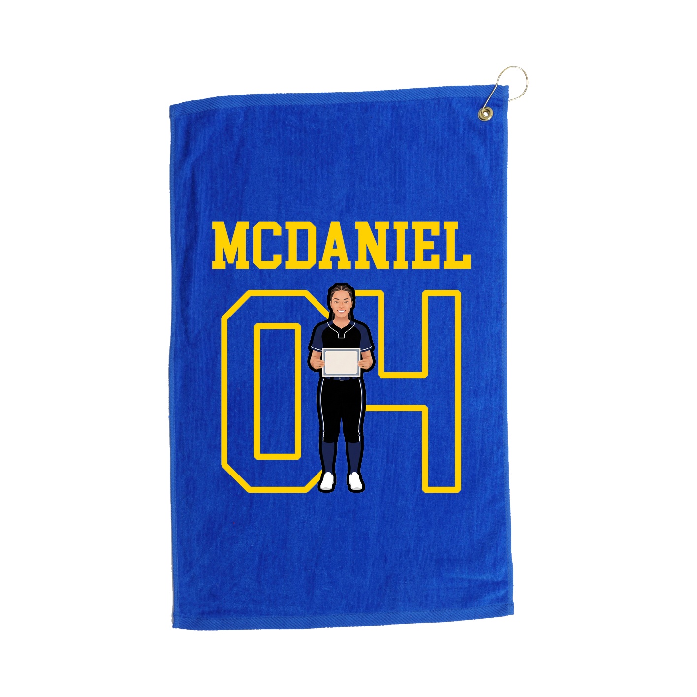 Golf Towel — Shirsey in Royal