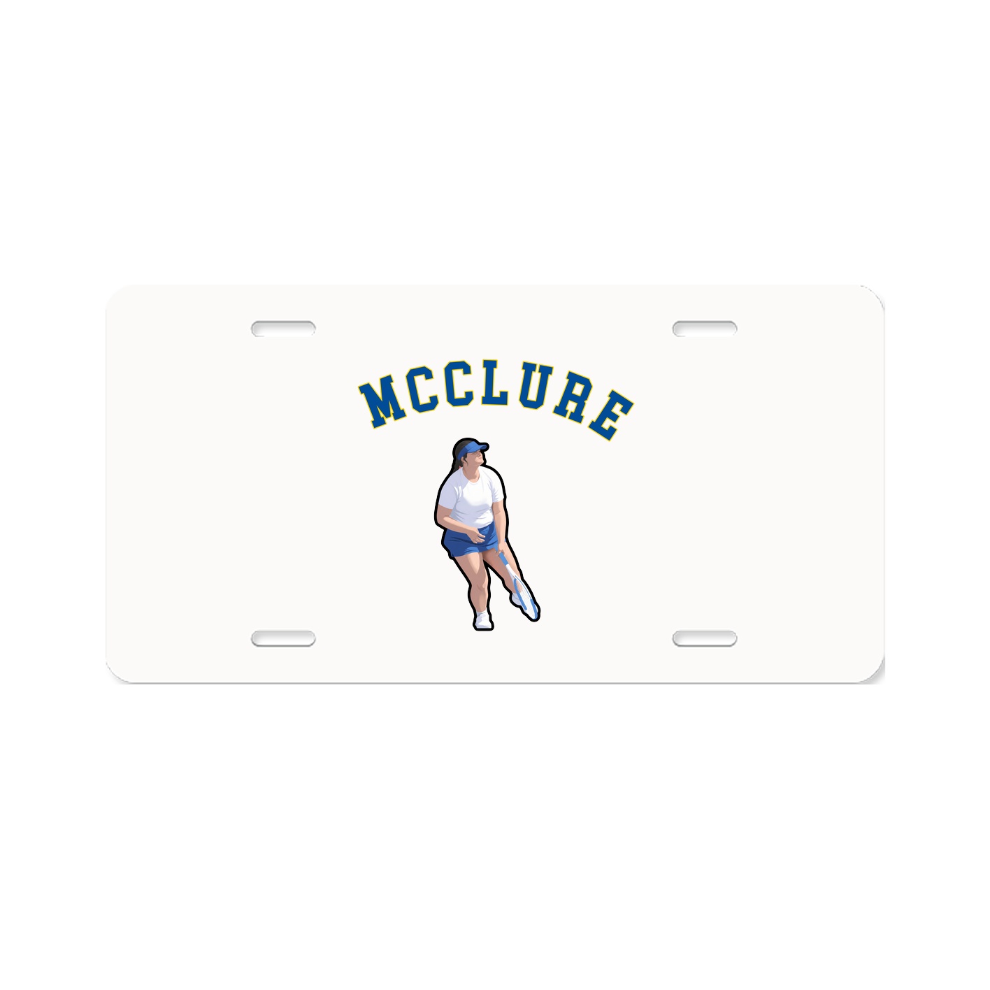 License Plate — Shirsey Arch in Classic