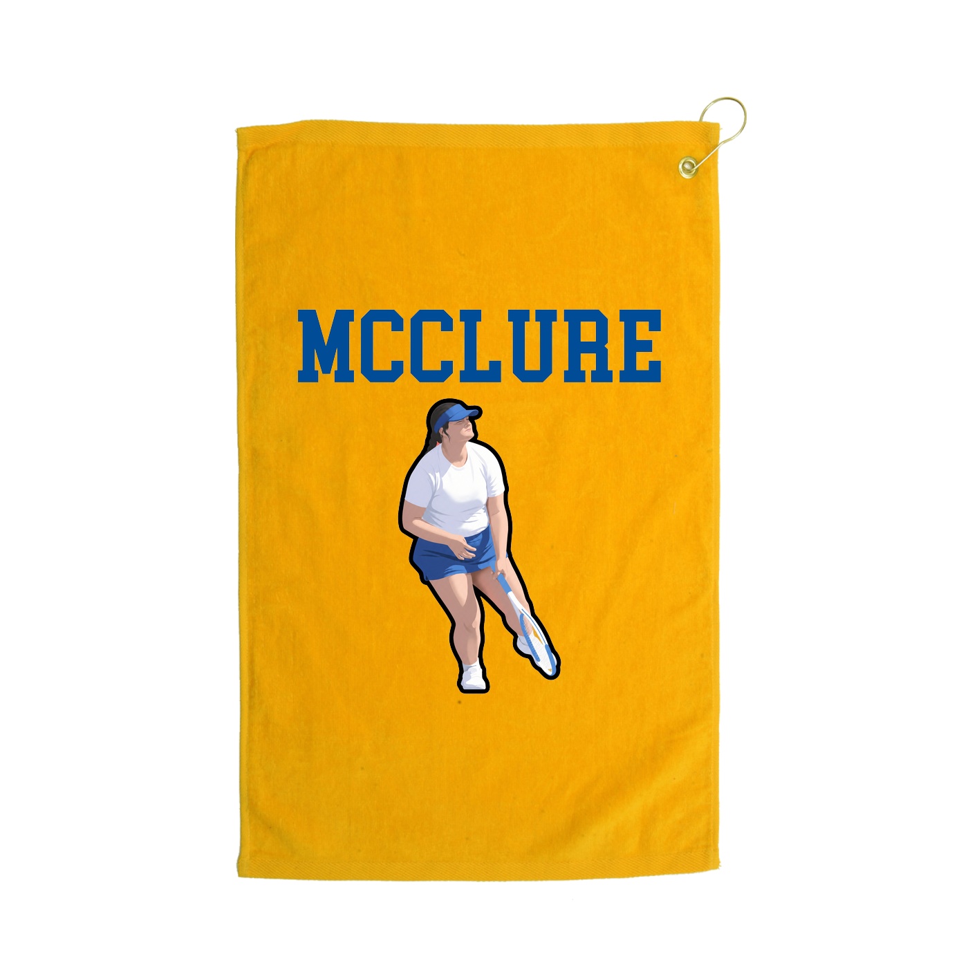 Golf Towel — Shirsey in Gold
