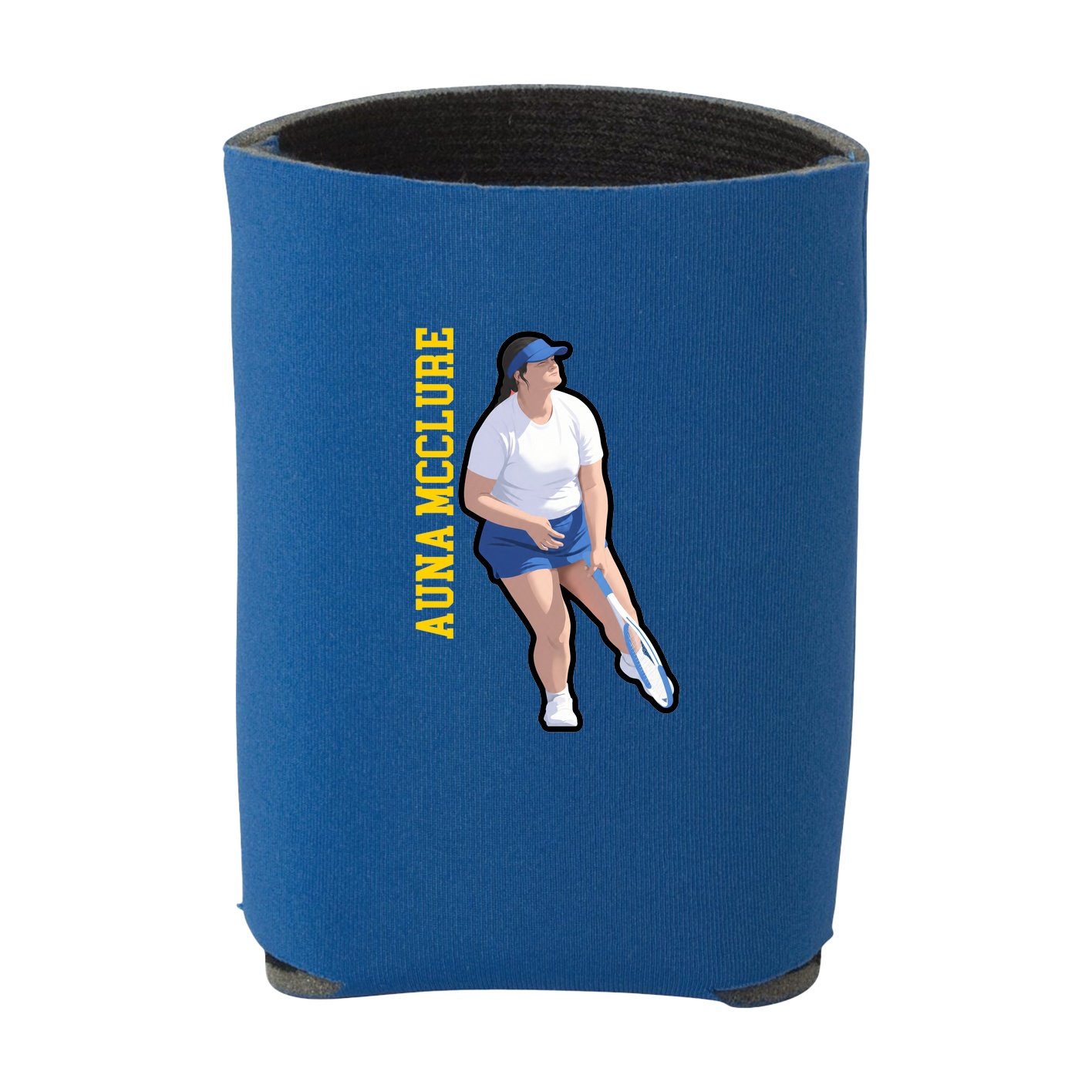 Can Holder — Name Vertical in Royal