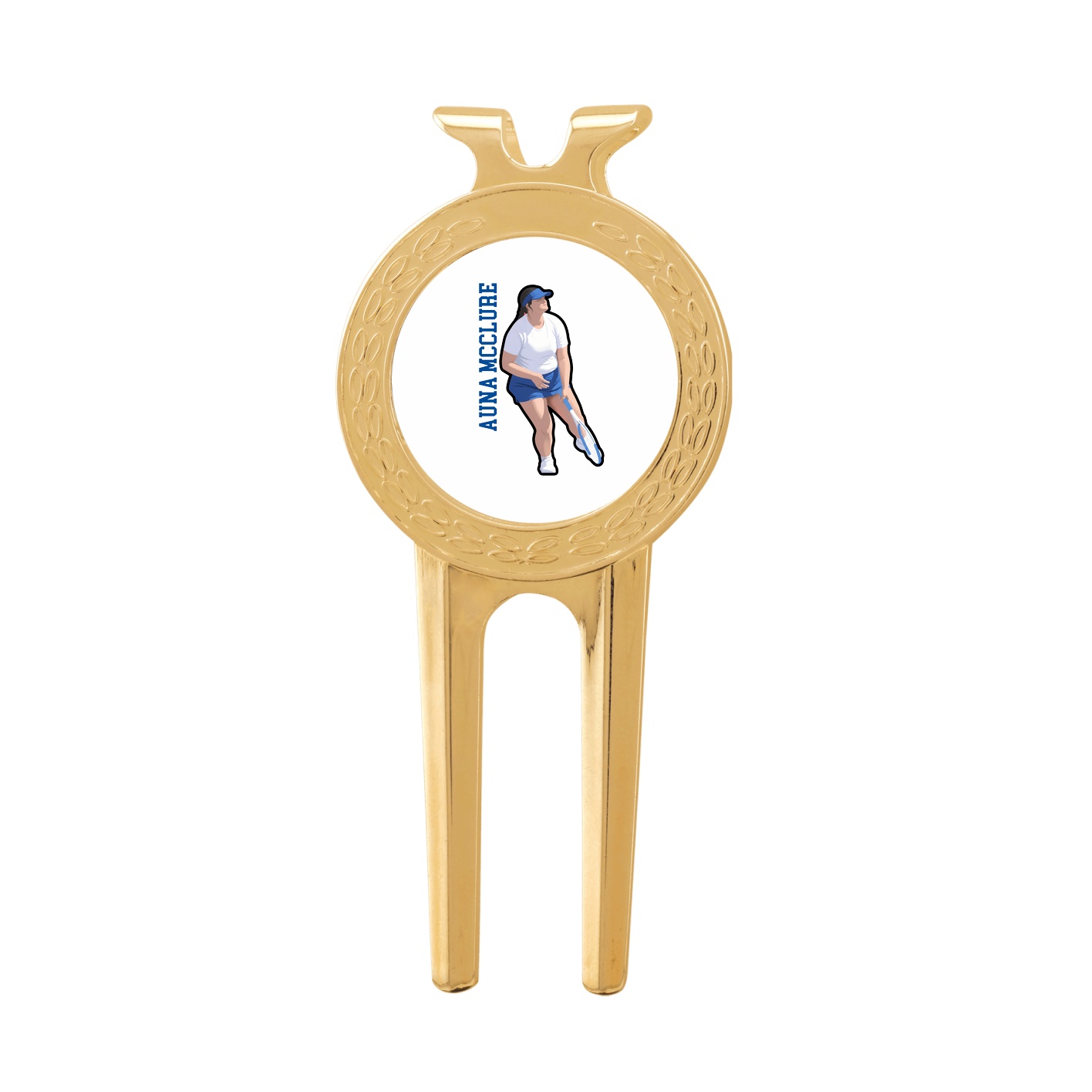 Divot Tool with Ball Marker — Name Vertical in Classic