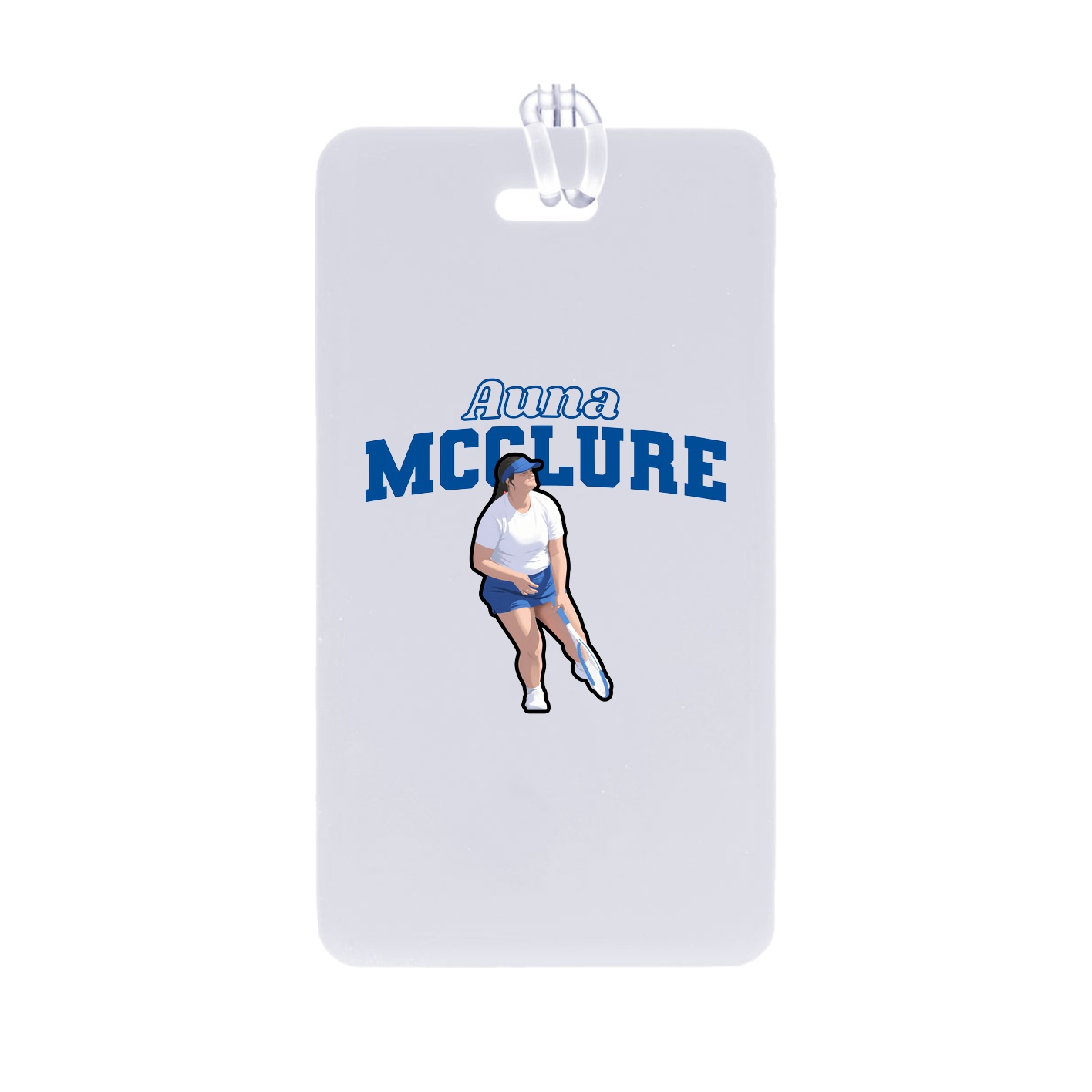 Bag Tag — Name Arch in Classic
