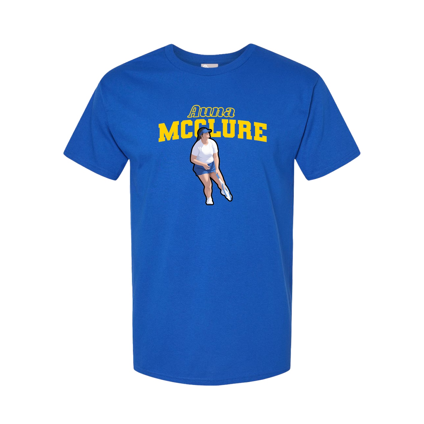 Tee — Name Arch in Royal