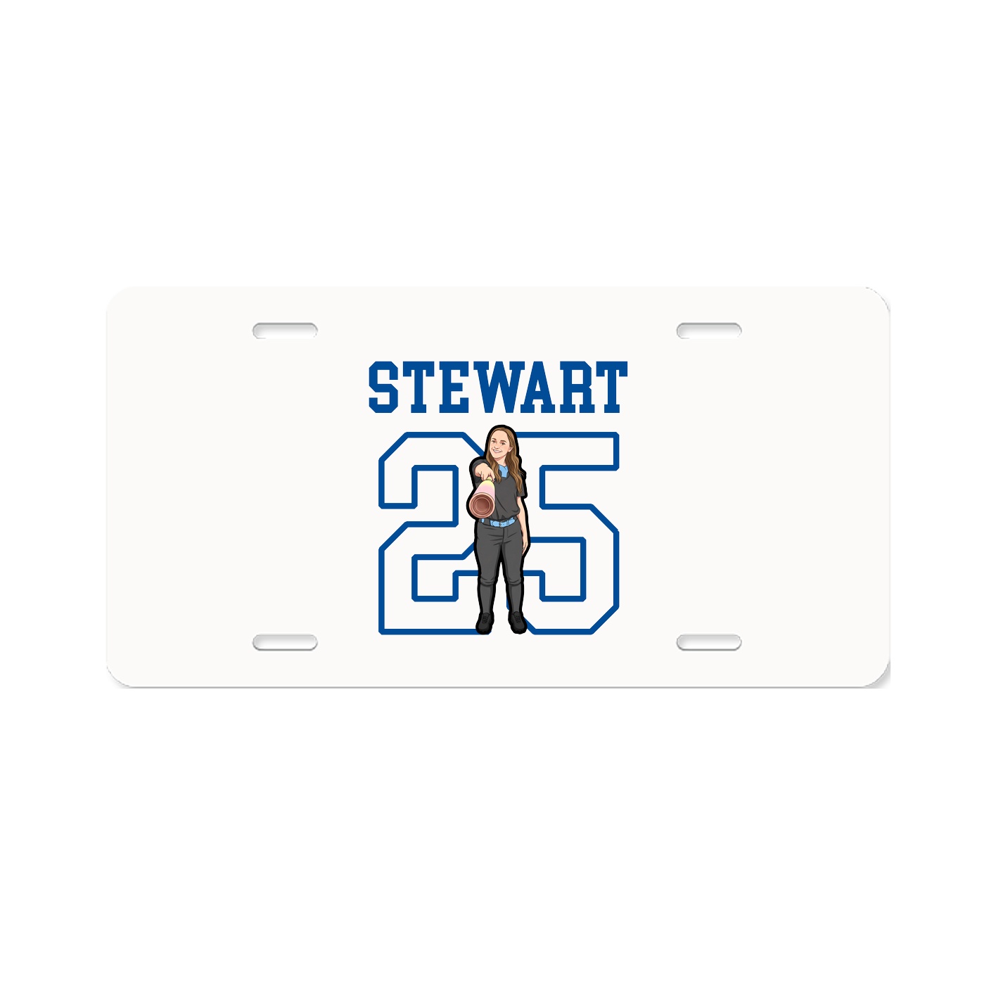 License Plate — Shirsey in Classic
