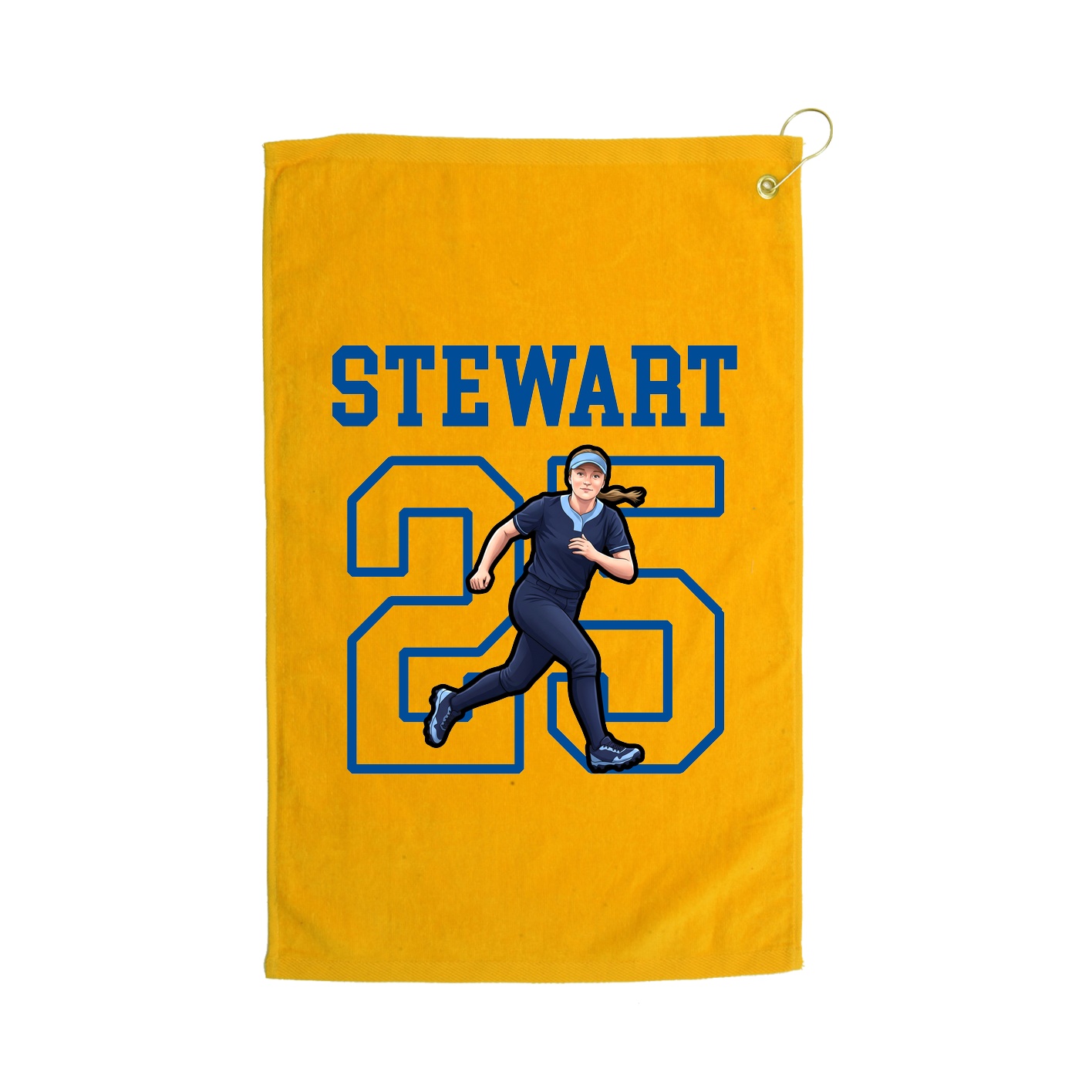 Golf Towel — Shirsey in Gold