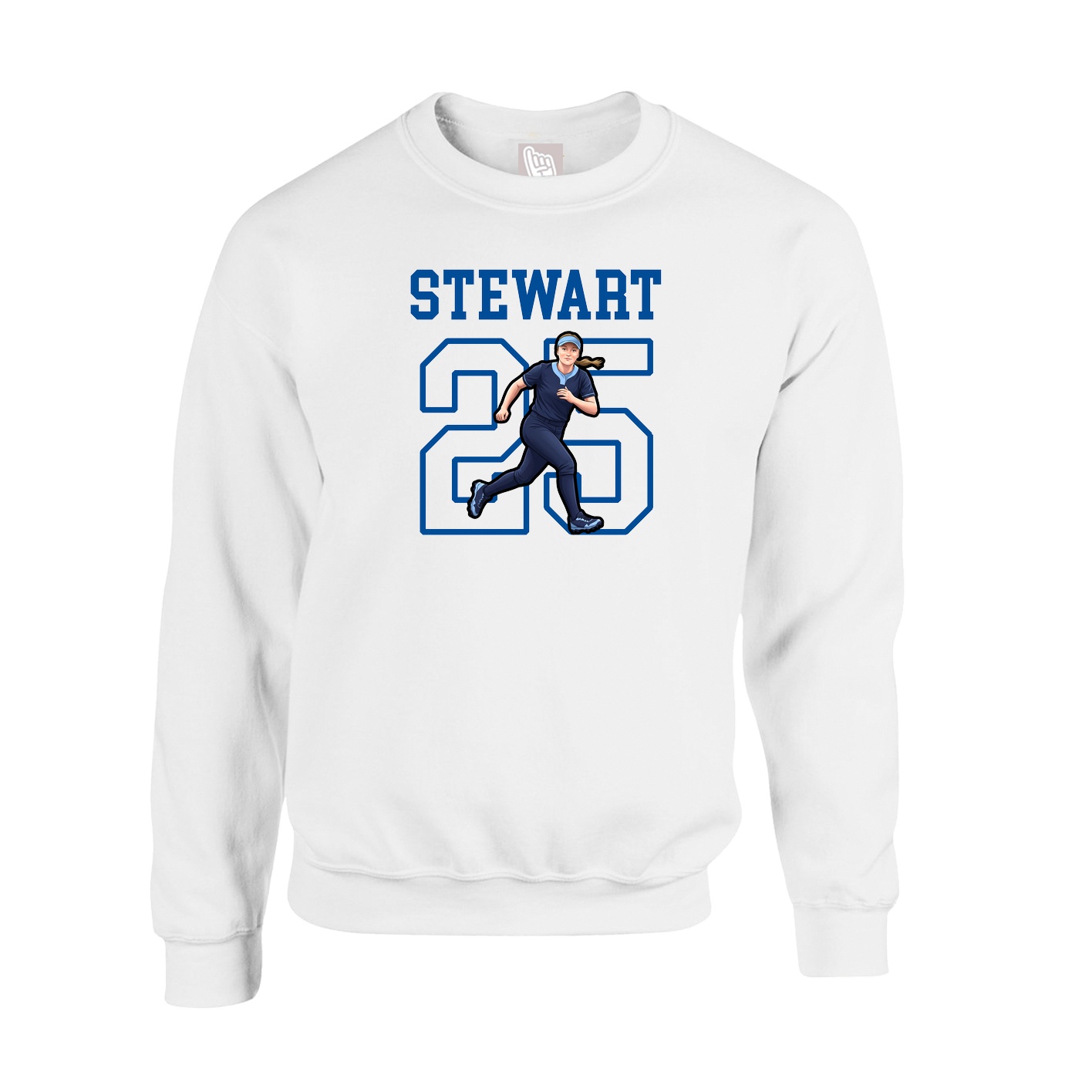Fleece Crew — Shirsey in White