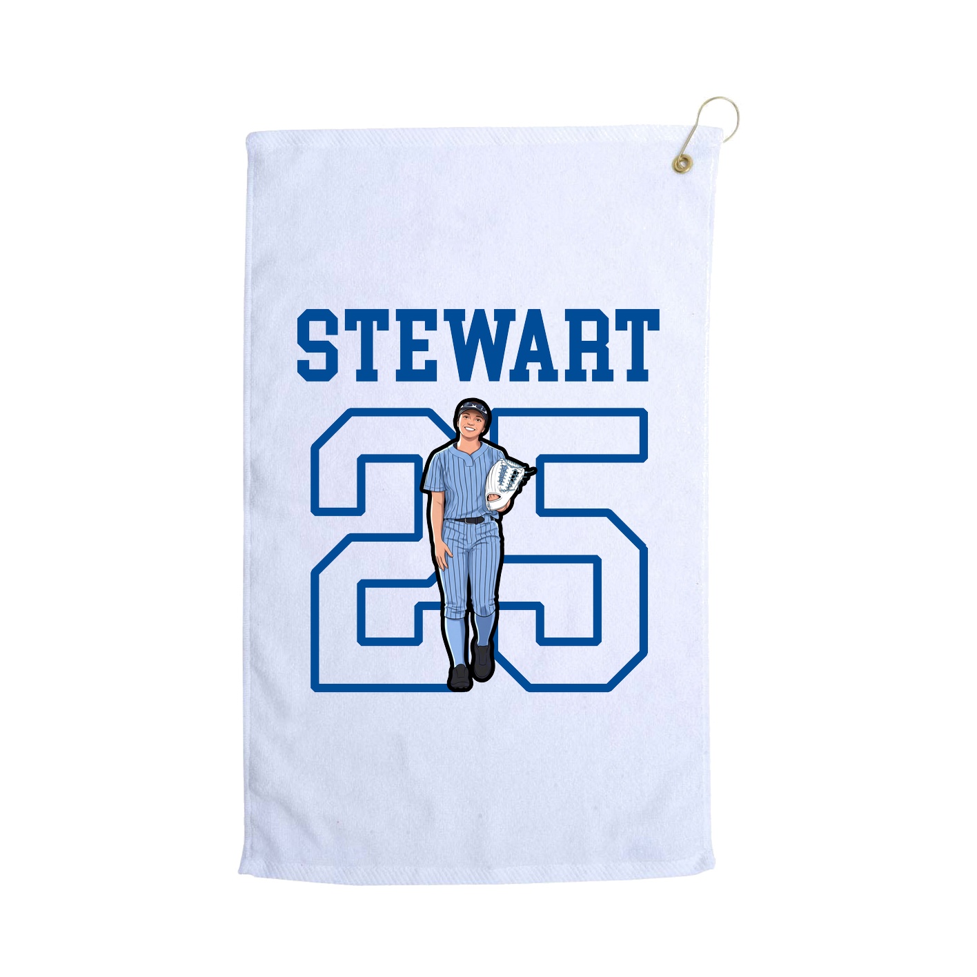 Golf Towel — Shirsey in White