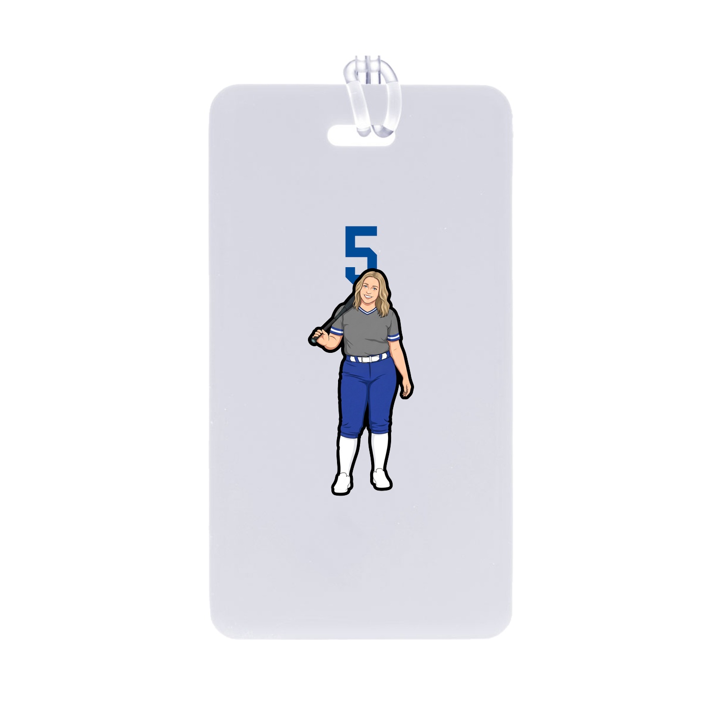 Bag Tag — Number Top in Classic