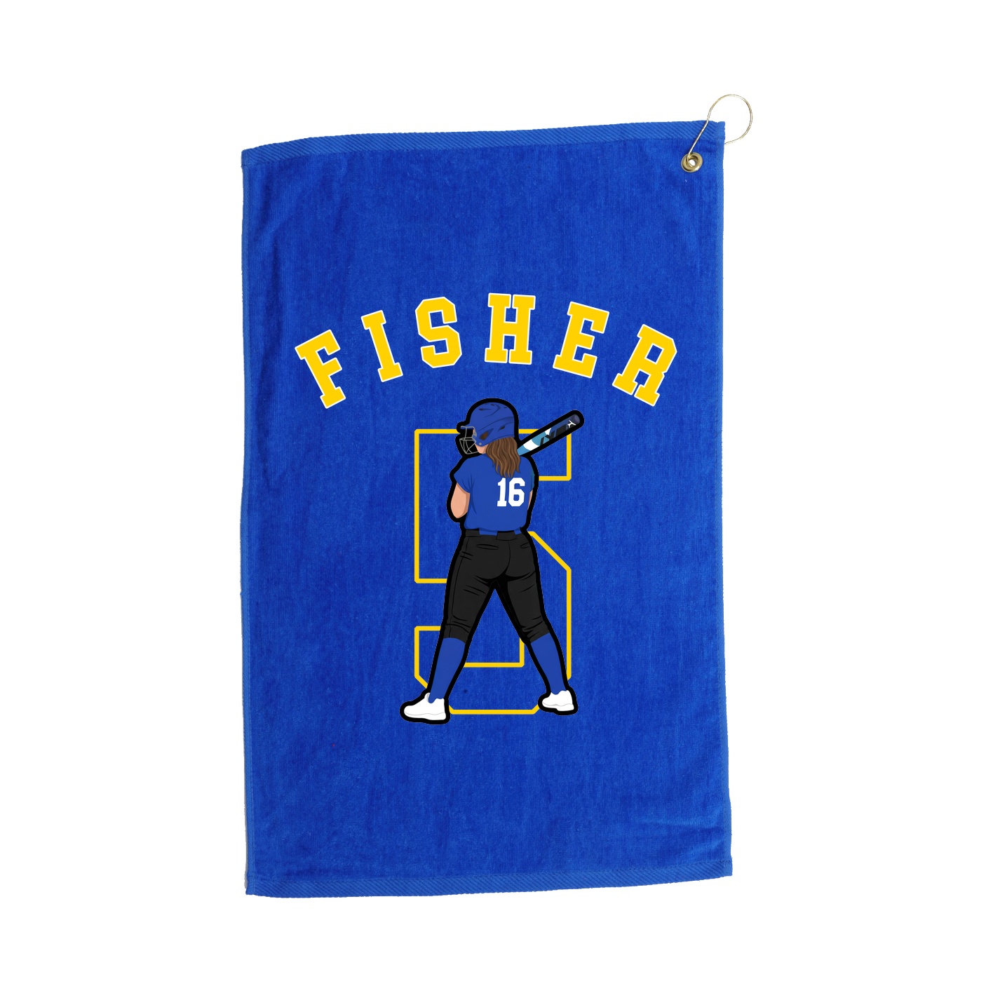 Golf Towel — Shirsey Arch in Royal