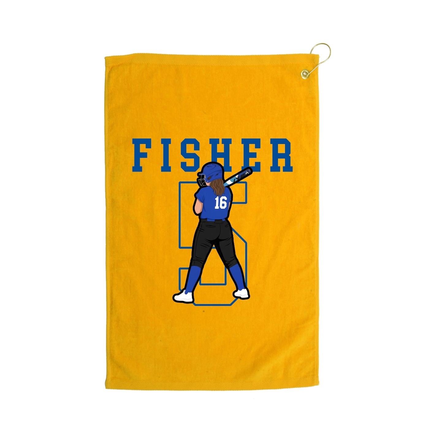 Golf Towel — Shirsey in Gold